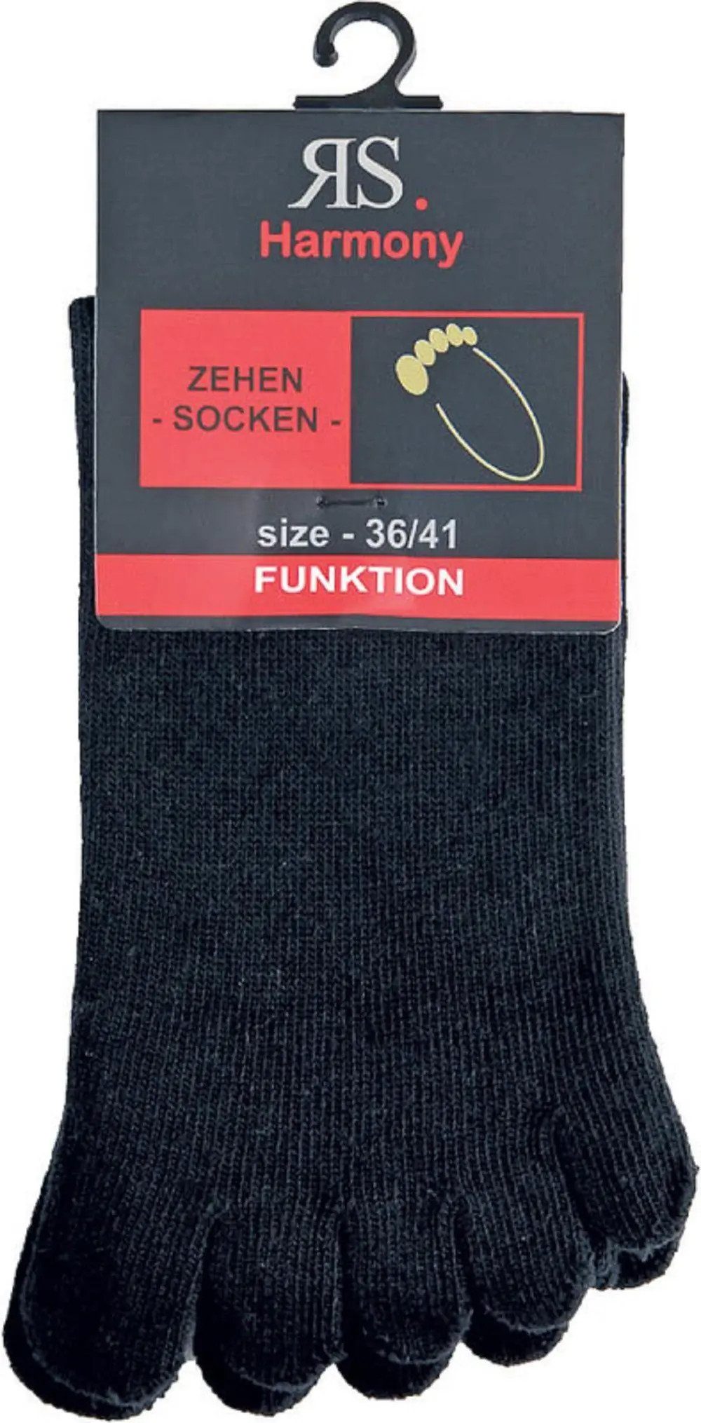 RS Harmony Zehensocken Zehensocken RS Harmony (1 Paar, 1-Paar, 1 Paar) einzeln gestrickte Zehen