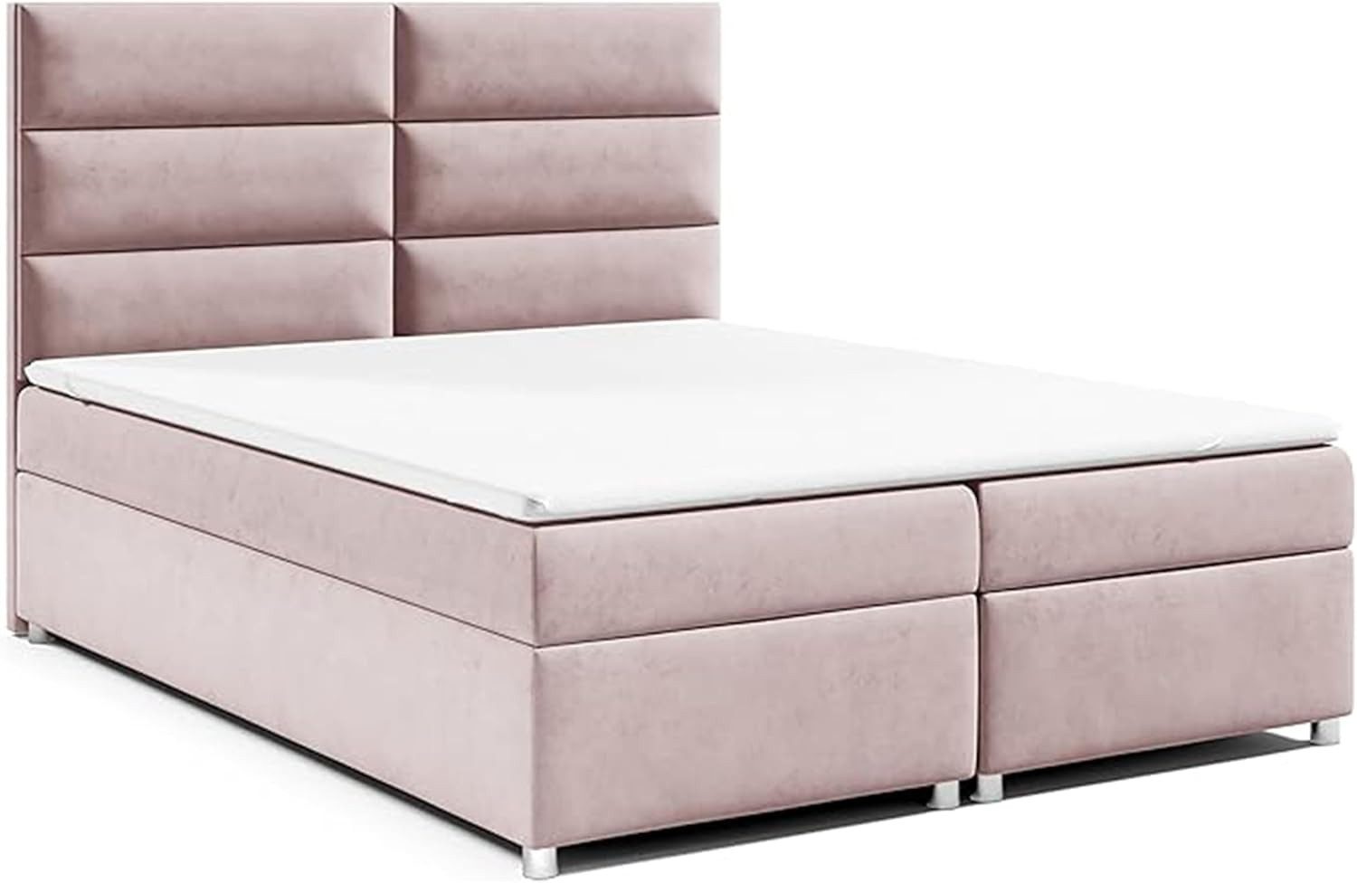 Best for Home Boxspringbett Trinity K-4 mit Stauraum & 7-Zonen Komfort – modern & ergonomisch (Komplett-Set, 1-St., 140x200 160x200 180x200 200x200 cm), Handwerksqualität, TOP Preis-Leistungs-Verhältnis