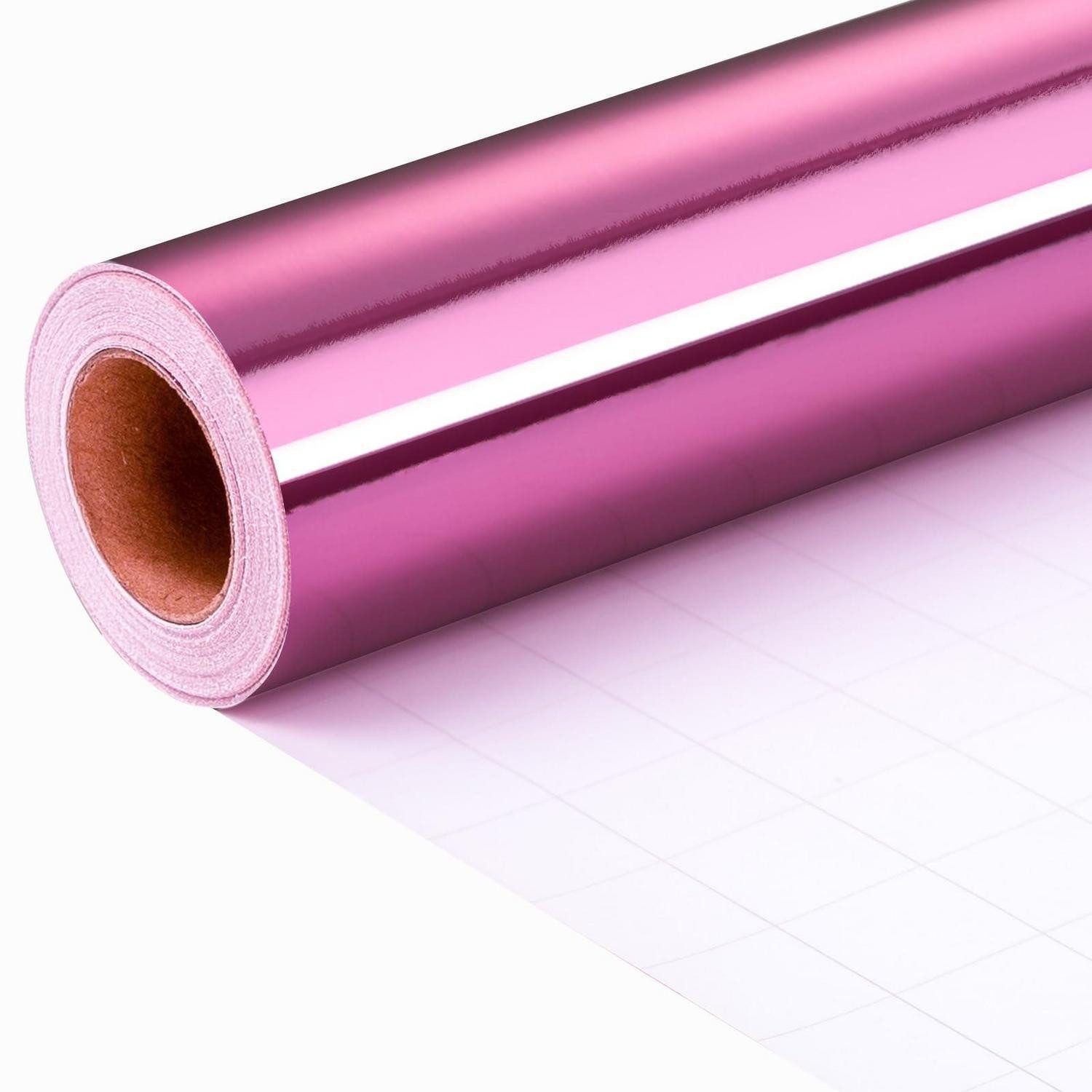 LuxusKollektion Geschenkpapier Geschenkpapier Hot Pink Metallisch 43cm x 10m
