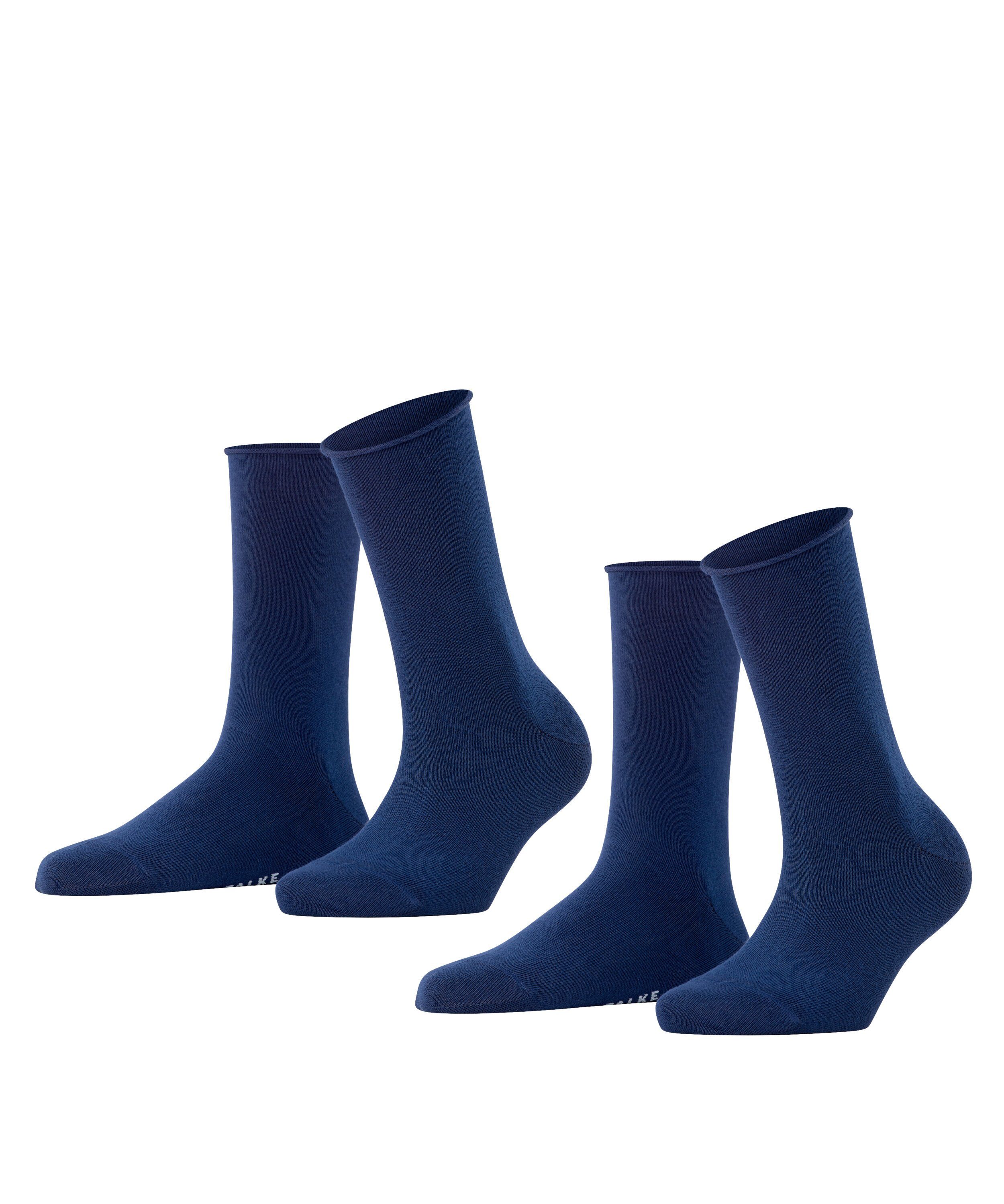 FALKE Socken Happy 2-Pack (2-Paar) royal blue (6000)