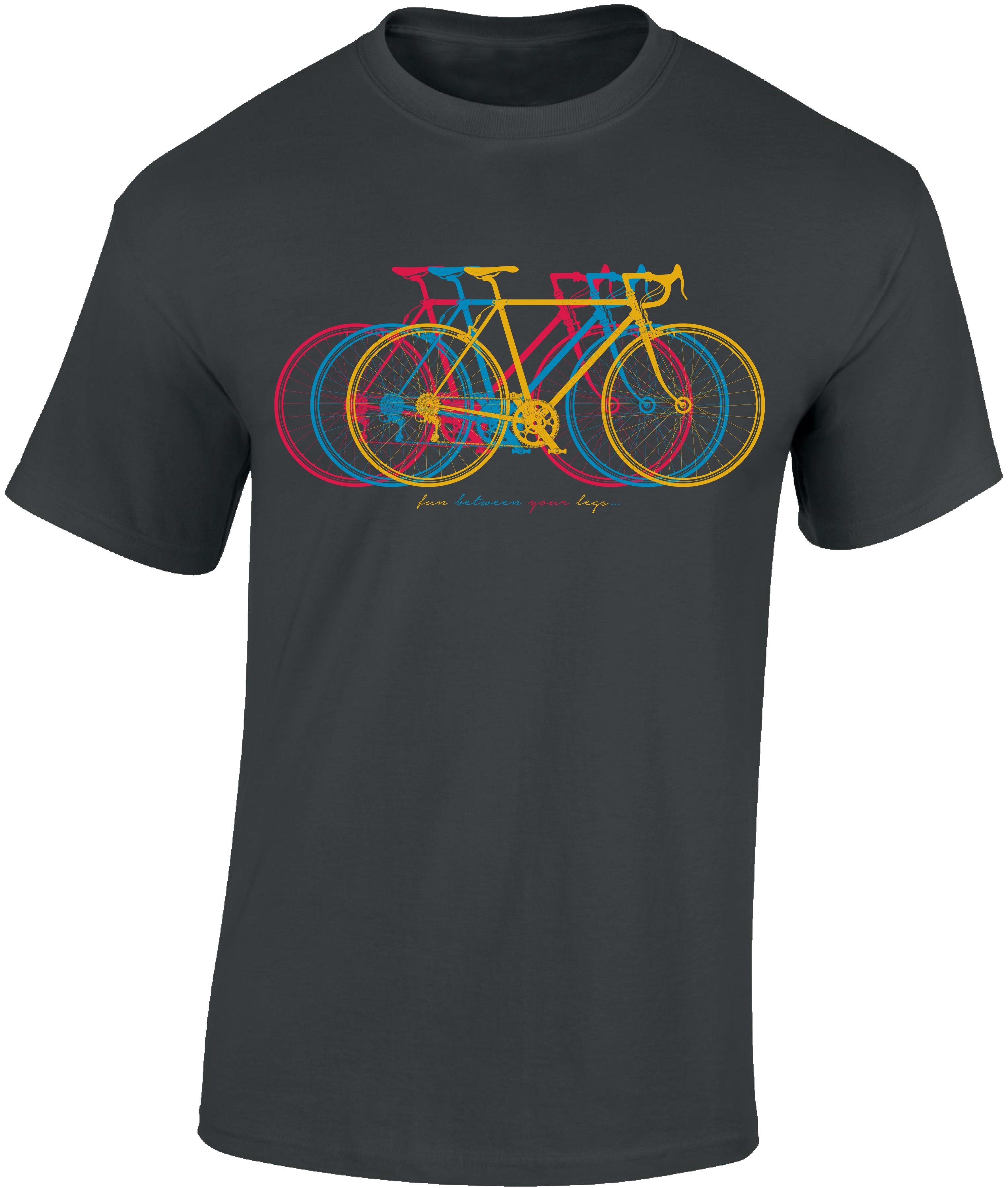 Baddery Print-Shirt Fahrrad T-Shirt Herren: "Fun günstig online kaufen