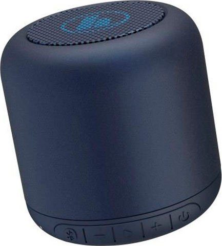Hama Bluetooth® Lautsprecher "Drum Robustes Freisprecheinrichtung) Bluetooth-Lautsprecher W blau (3,5 Aluminiumgehäuse) HFP, Bluetooth, AVRCP Integrierte 2.0" Bluetooth, (A2DP