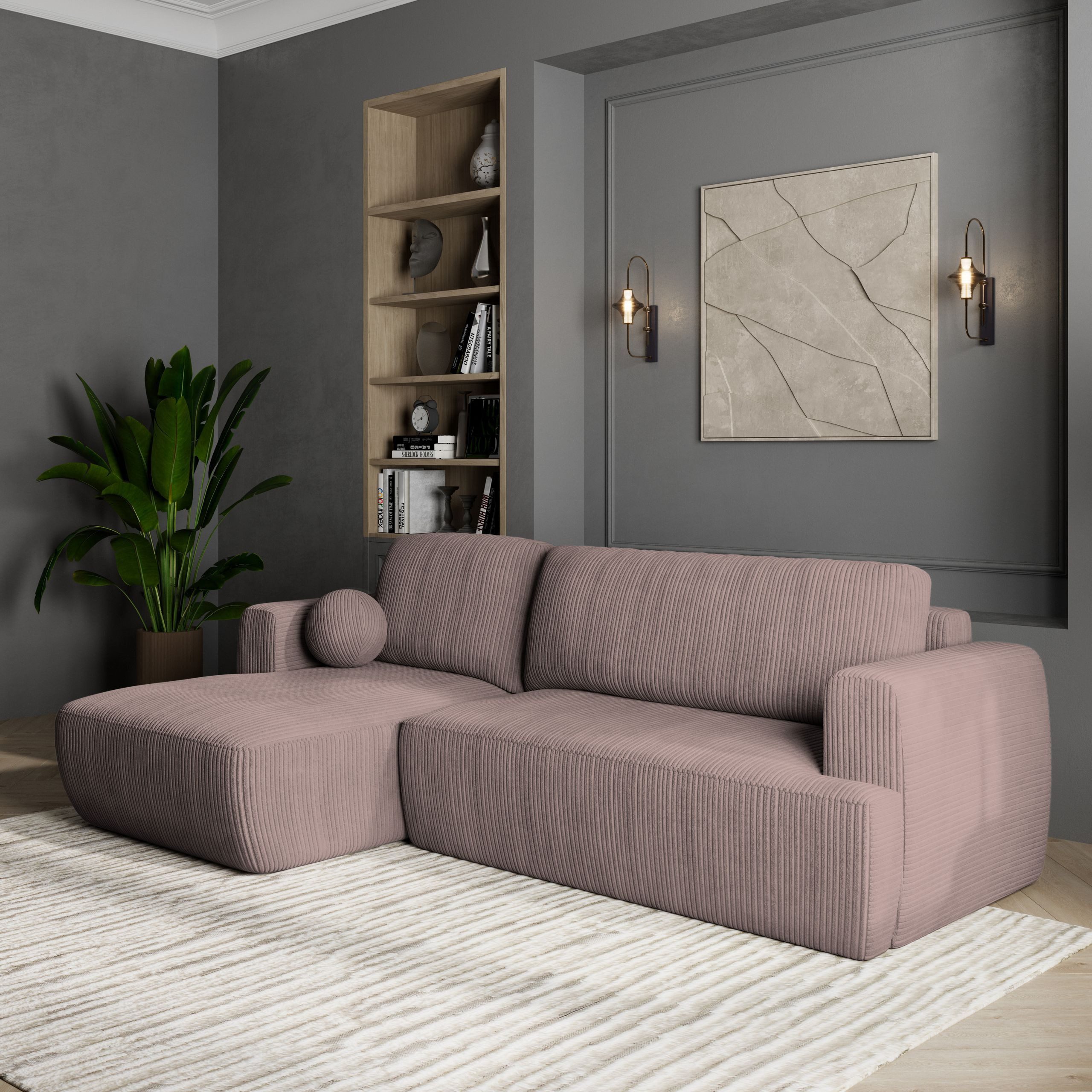 Masseno Ecksofa SENTI mit Schlaffunktion L-Form, günstig online kaufen