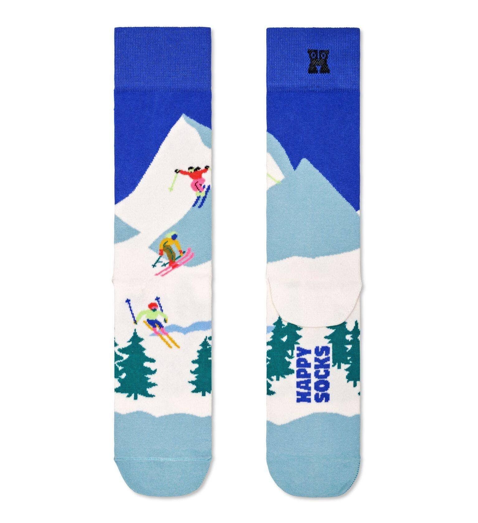 Happy Socks Freizeitsocken Downhill Skiing Socken