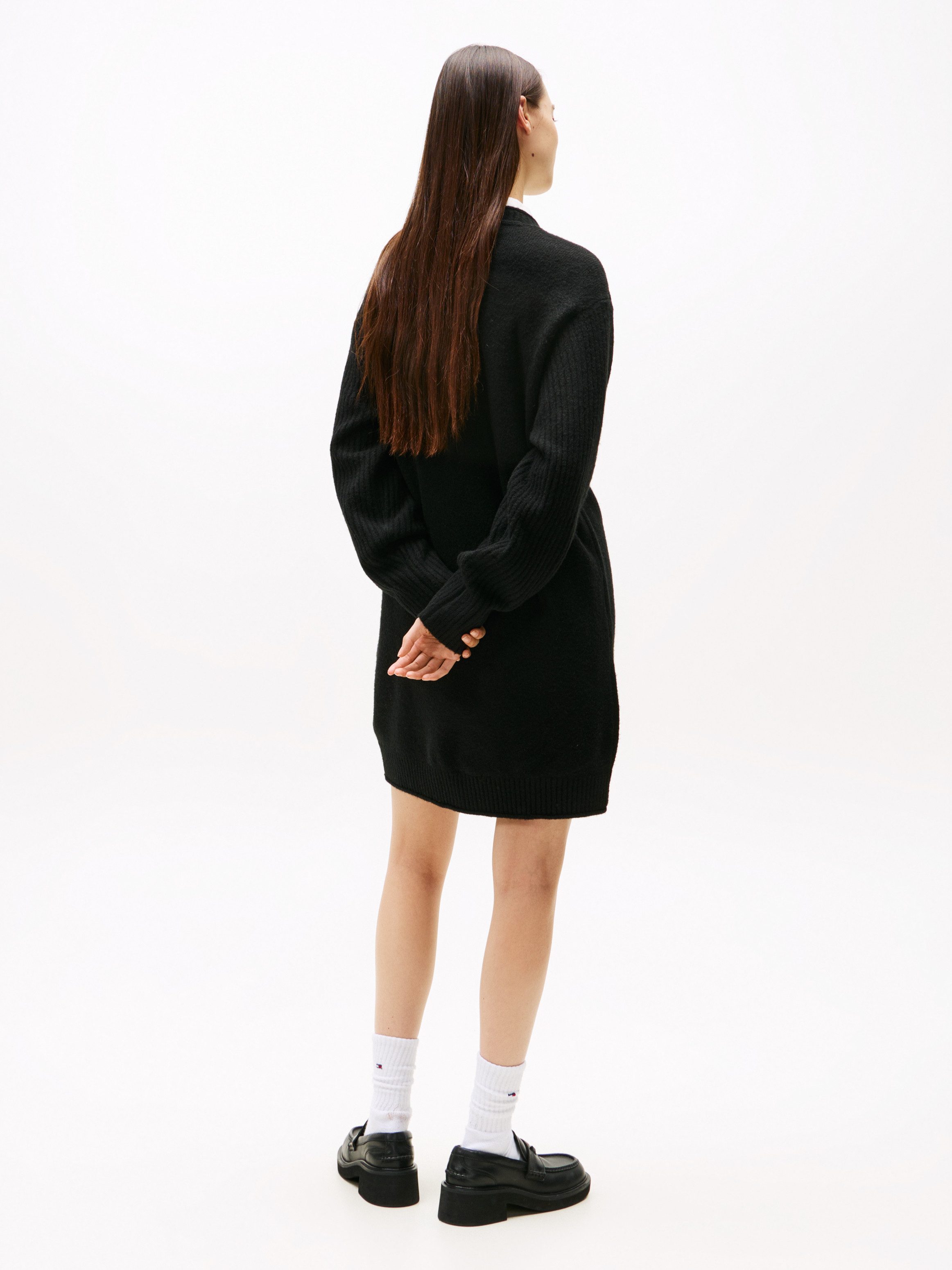 Tommy Jeans Strickkleid TJW FLAG SWEATER DRESS EXT günstig online kaufen