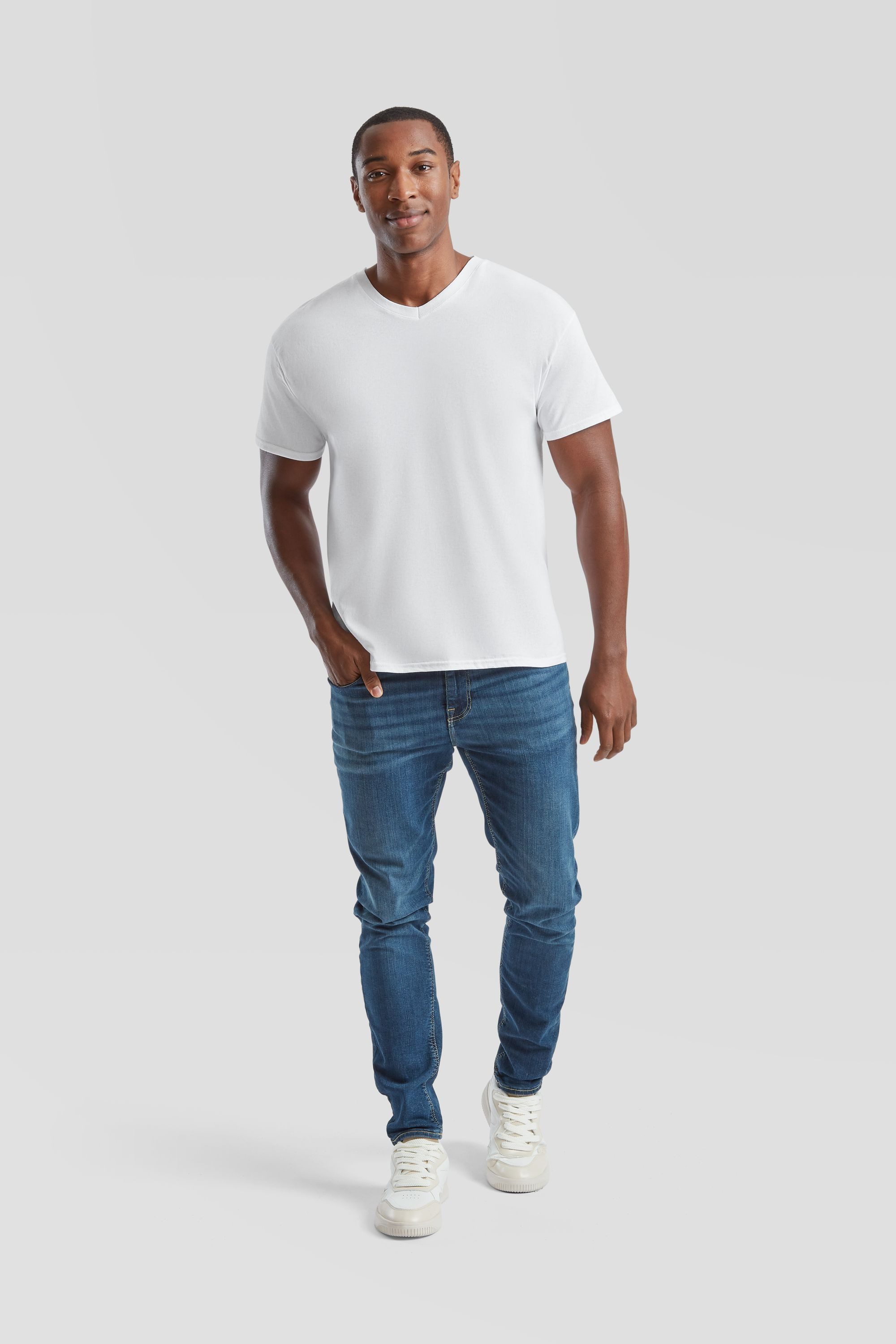 Fruit of the Loom V-Shirt Fruit of the Loom Original V-Neck T günstig online kaufen