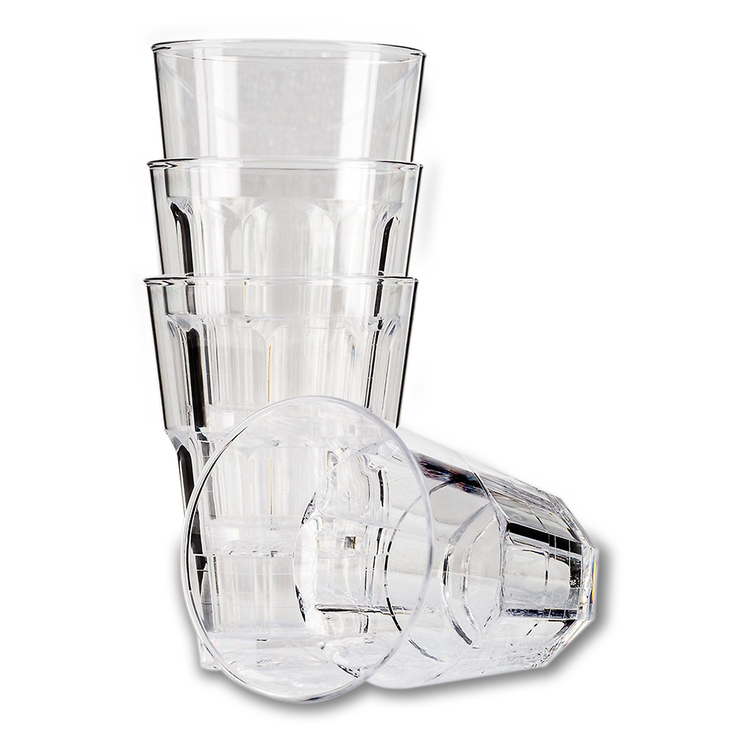 Becher 4er-Set Partybecher 0,3 L - Kunststoff