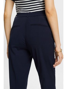 Esprit Stoffhose Crêpehose mit geradem Bein