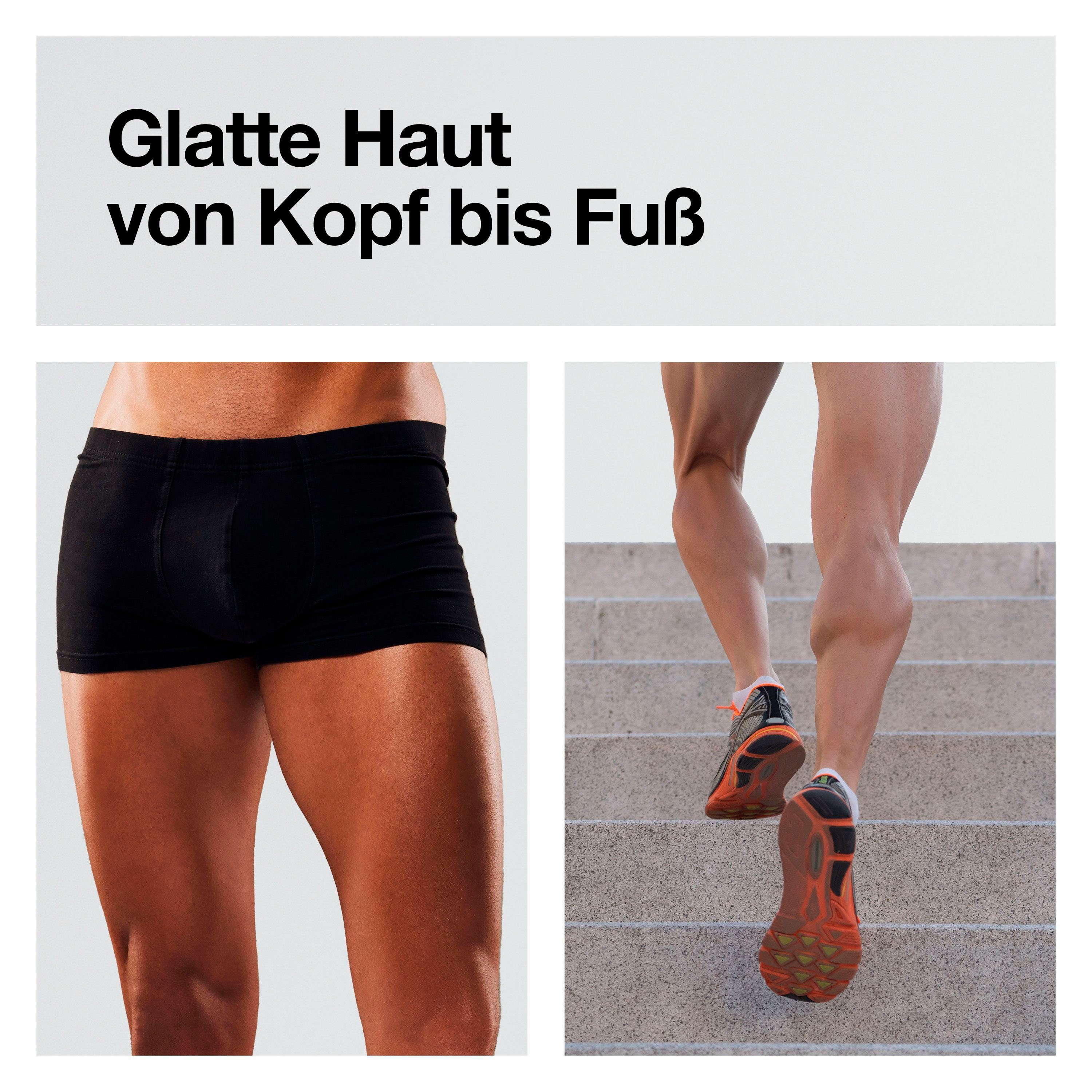 Braun IPL-Haarentferner Silk·expert Pro 5 PL5145, pro Minute bis zu 125 Lichtimpulse, für Männer, 2 Aufsätze & 1 Gillette Rasierer, Aufbewahrungstasche