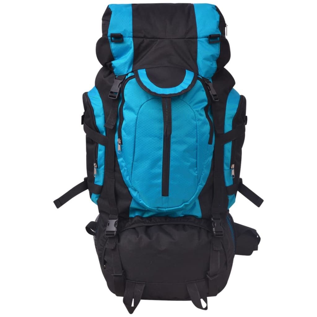 vidaXL Wanderrucksack, Outdoor Rucksack XXL 75 L Schwarz und Blau günstig online kaufen