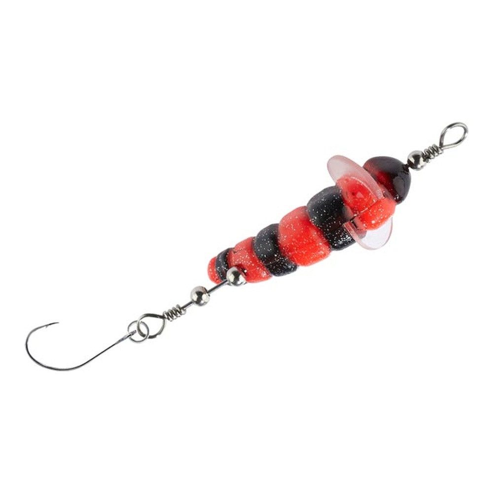 Balzer Kunstköder Trout Attack Killer Made mit Einzelhaken rot-schwarz, 4cm, 2,3g