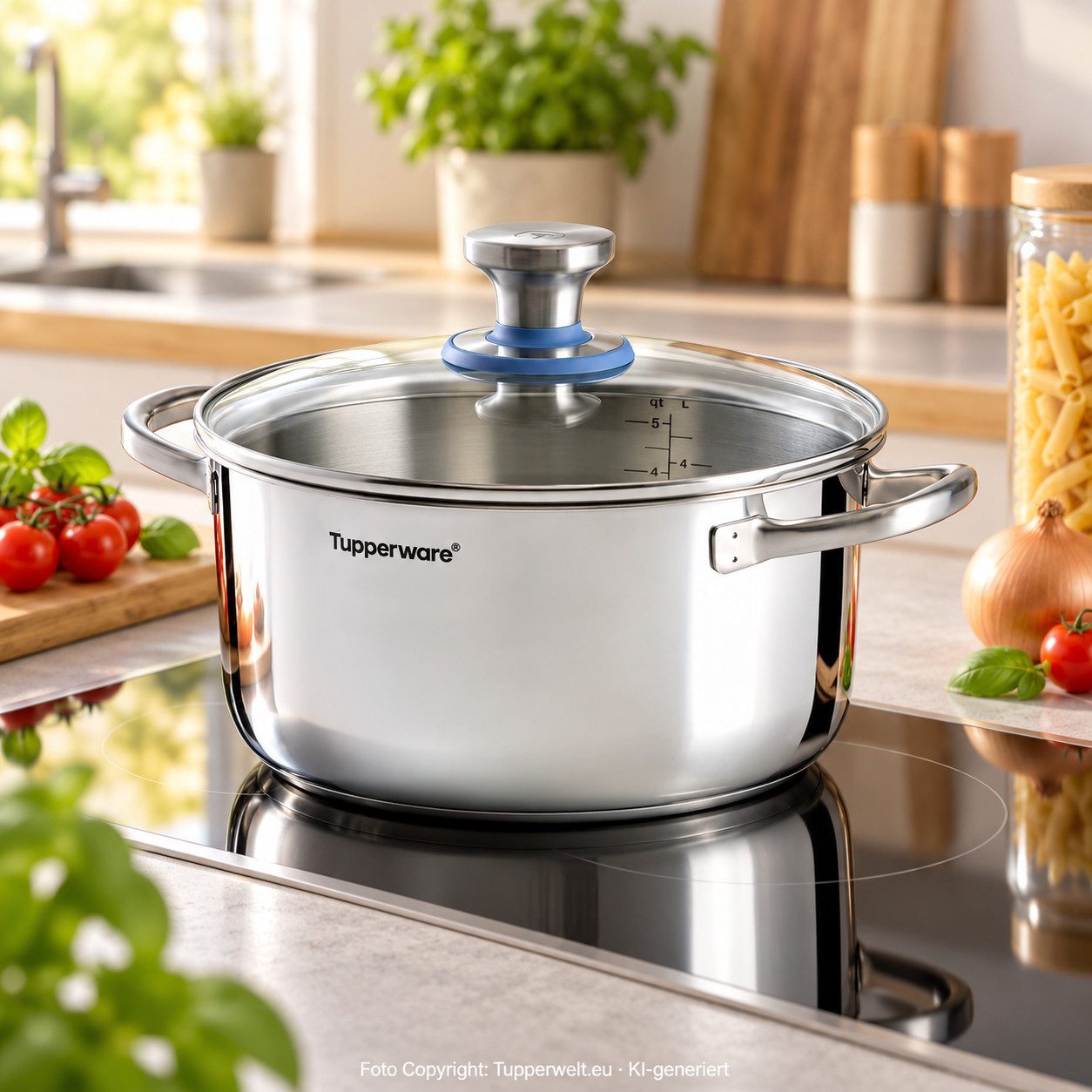 TUPPERWARE Kochtopf Tupperware Universal Cookware Pro Kochtopf 5,6 l