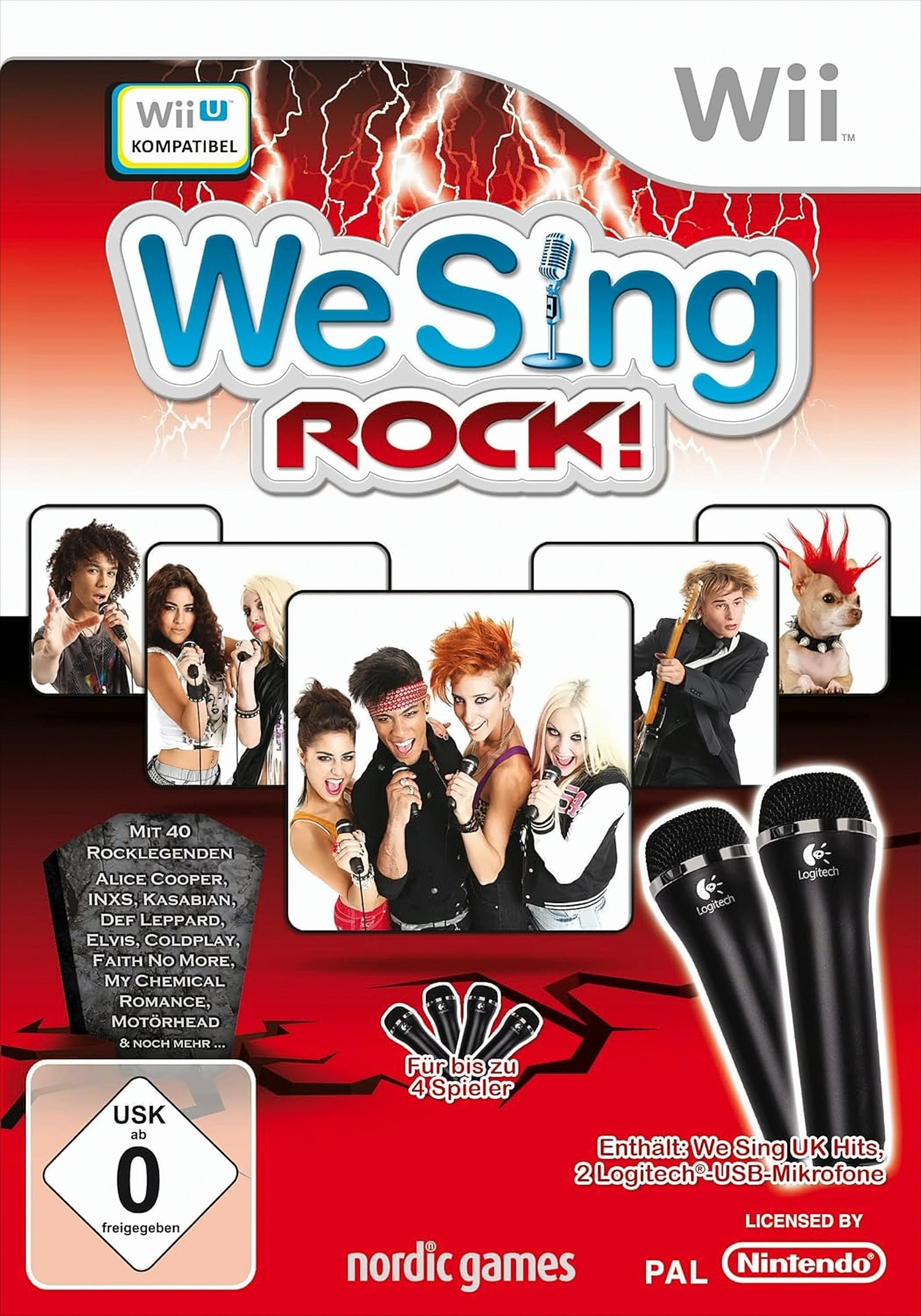 We Sing: Rock inkl. 2 Mikrofone Nintendo Wii