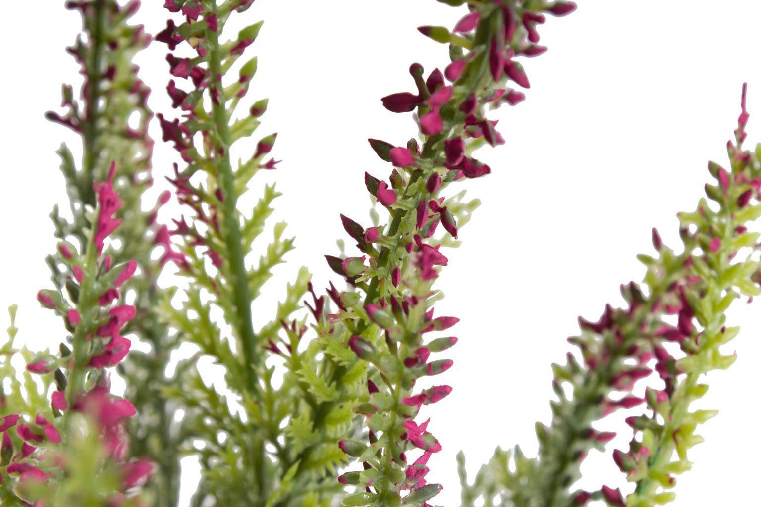 Kunstblume Erikabusch mit 15 Stielen, Botanic-Haus, Höhe 29 cm – Bild 3 von 4