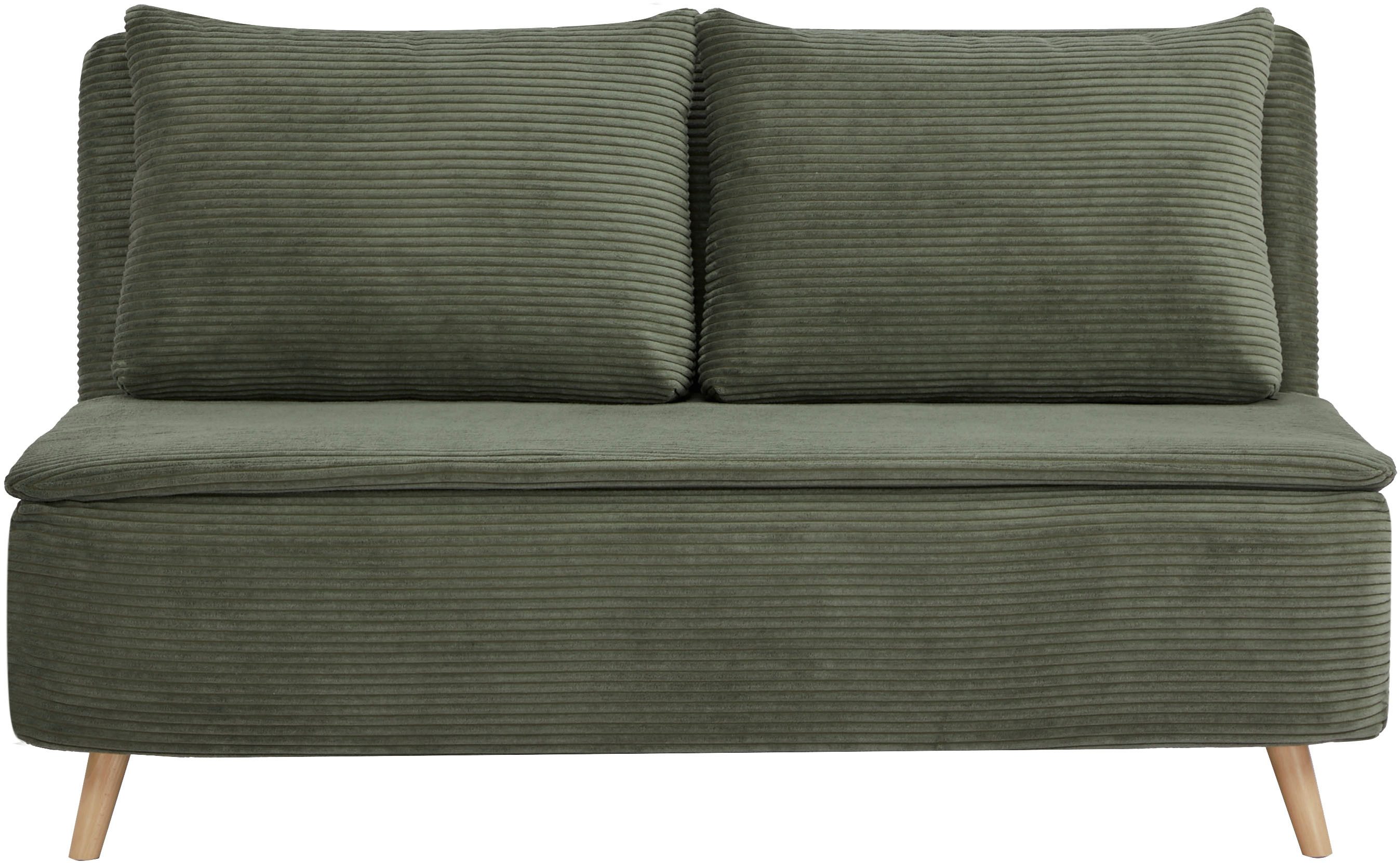 OTTO home 2-Sitzer AINSLEY 140 cm, Schlafsofa, Verstellbare Rückenlehne und günstig online kaufen