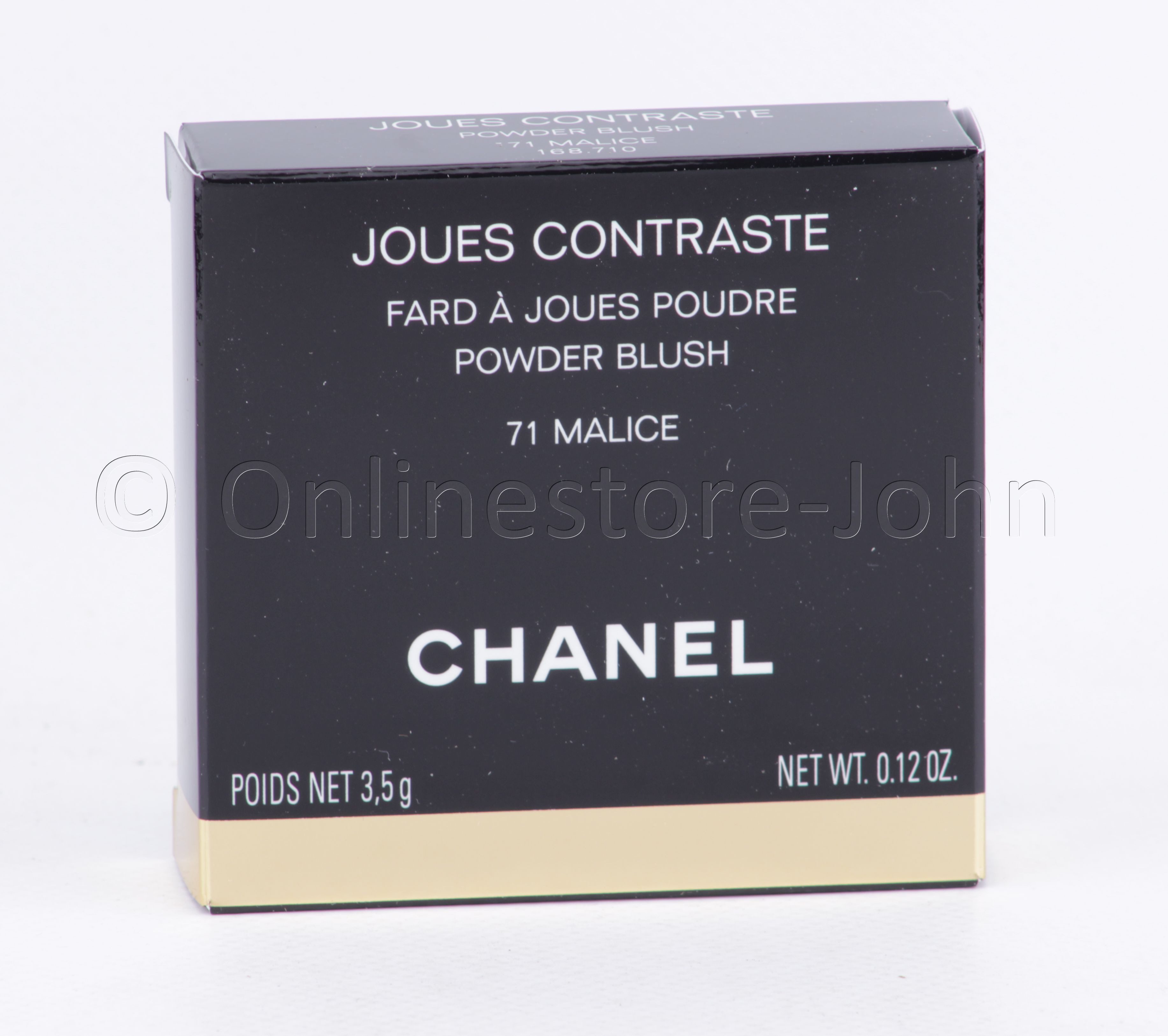 CHANEL Foundation Joues Contraste - Powder Blush 3,5g - 71 Malice