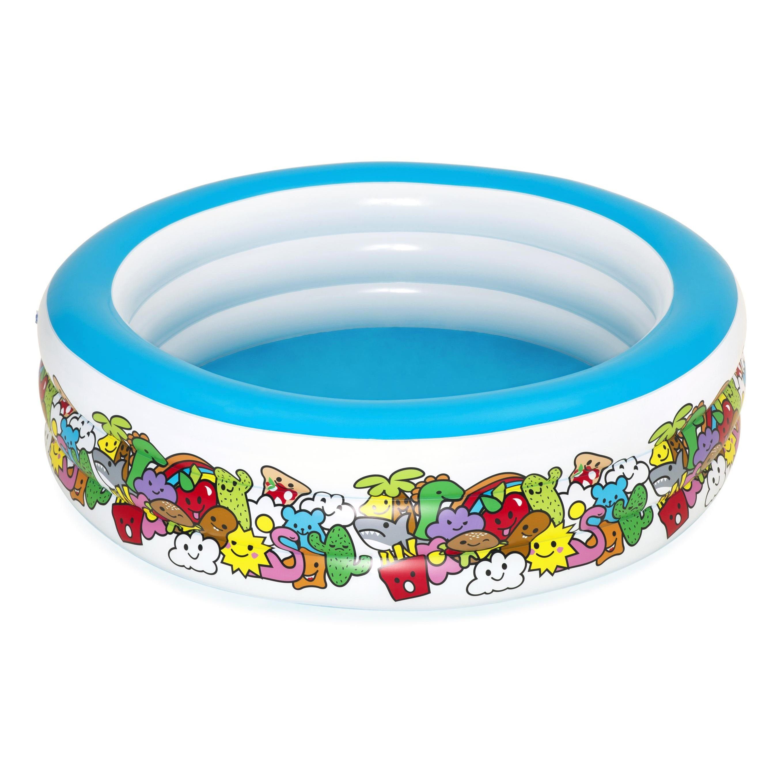 Bestway Planschbecken Fantasia Ø 196 x 53 cm, rund