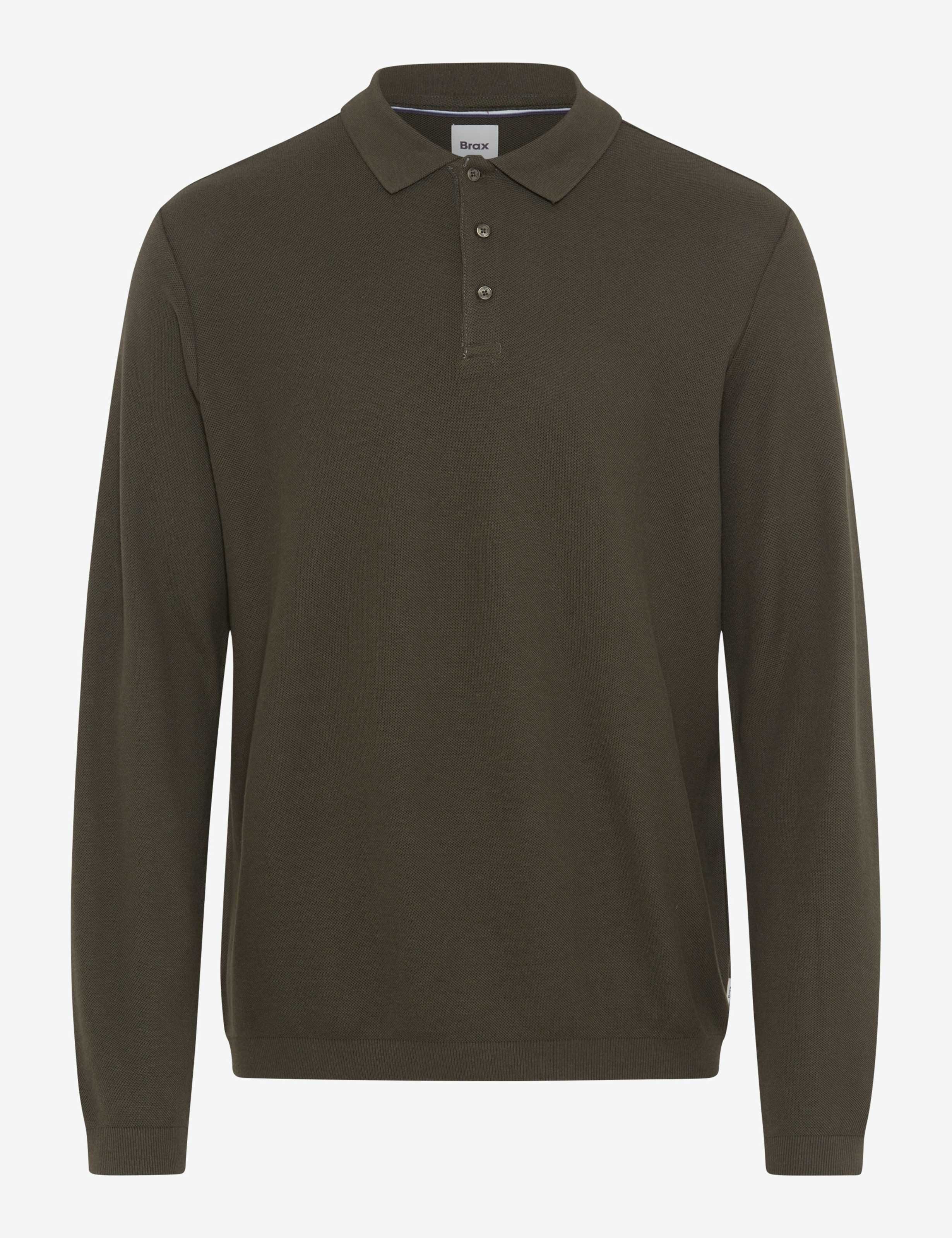 Langarm-Poloshirt