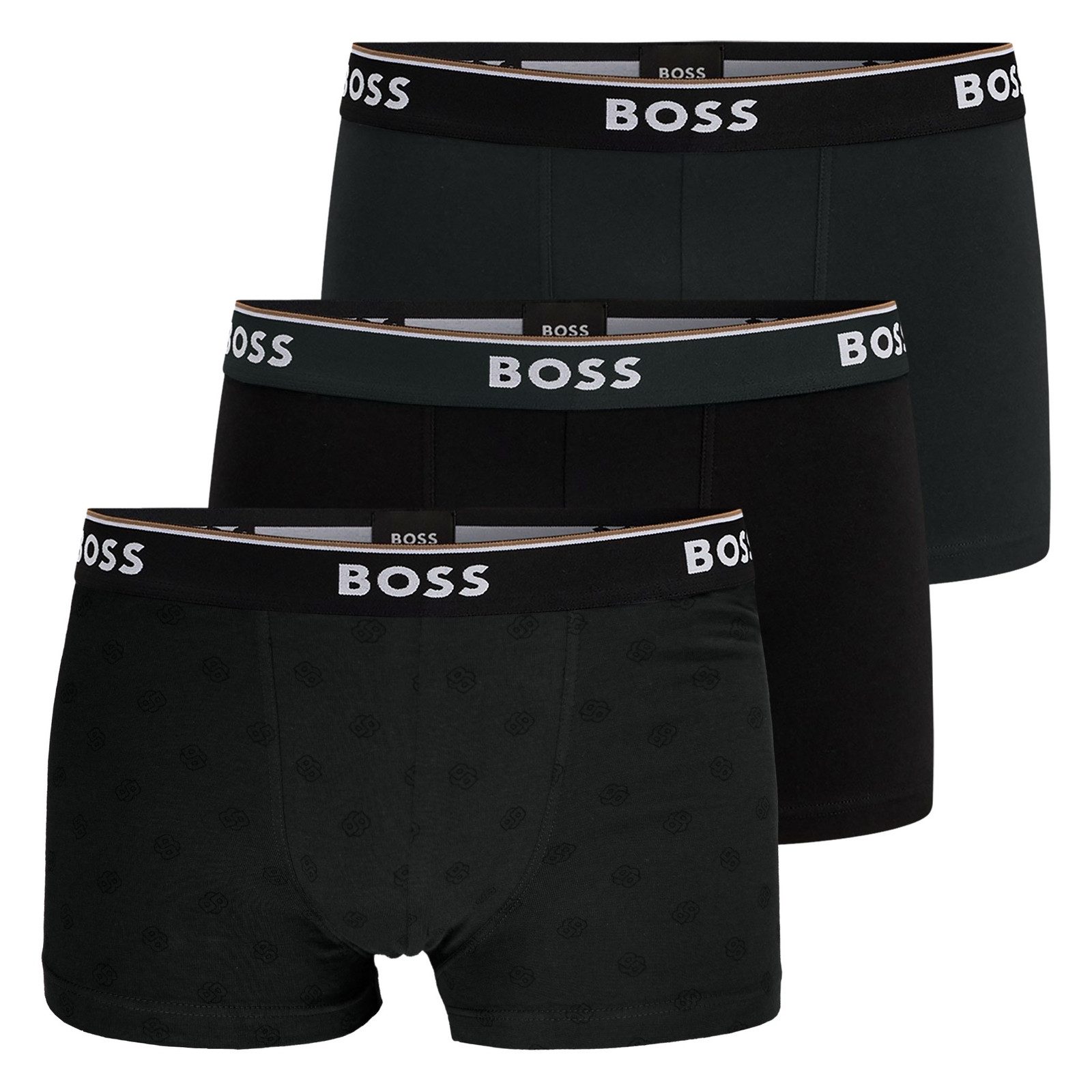 BOSS Boxer Trunk Power Design (3-St., 3er Pack) mit breitem Webgummibund günstig online kaufen