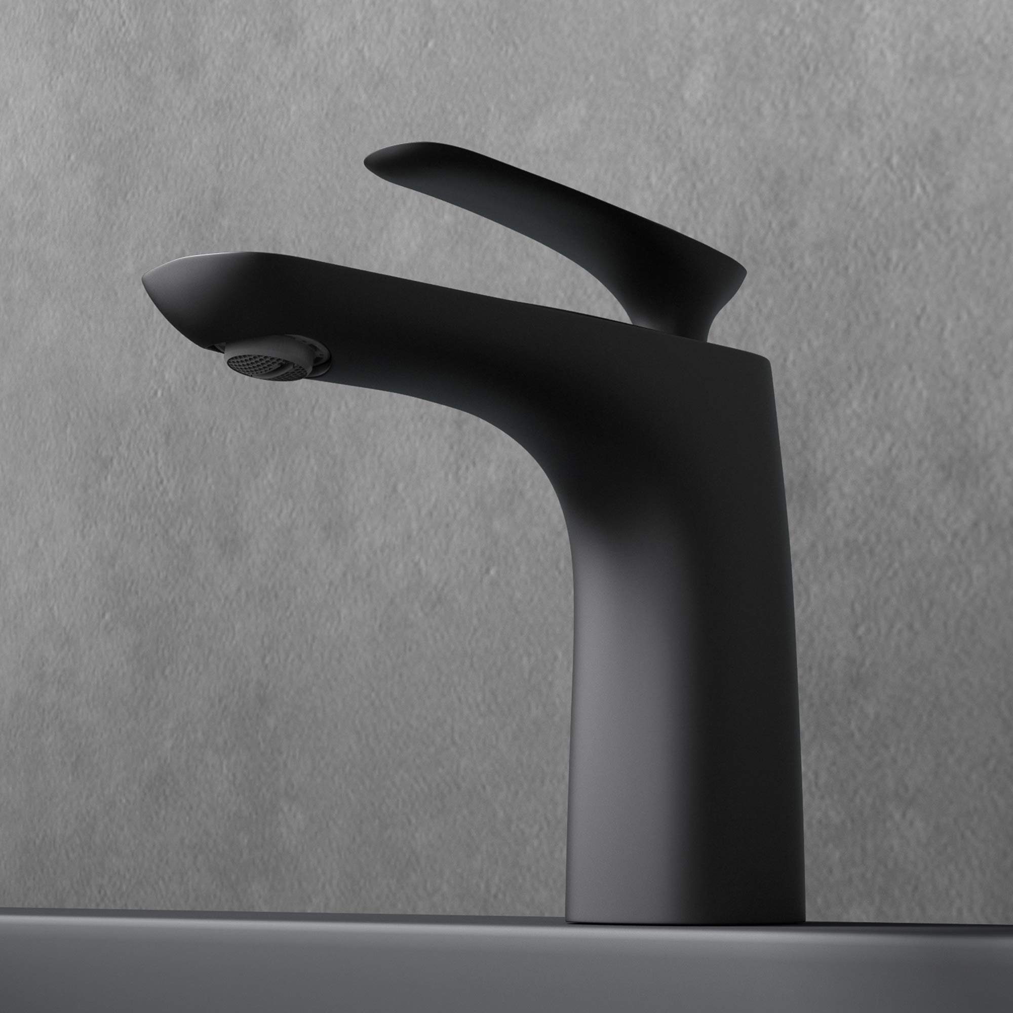 doporro Waschtischarmatur Design Waschbeckenarmatur Einhebelmischer Waschtischarmatur – Bild 4 von 5