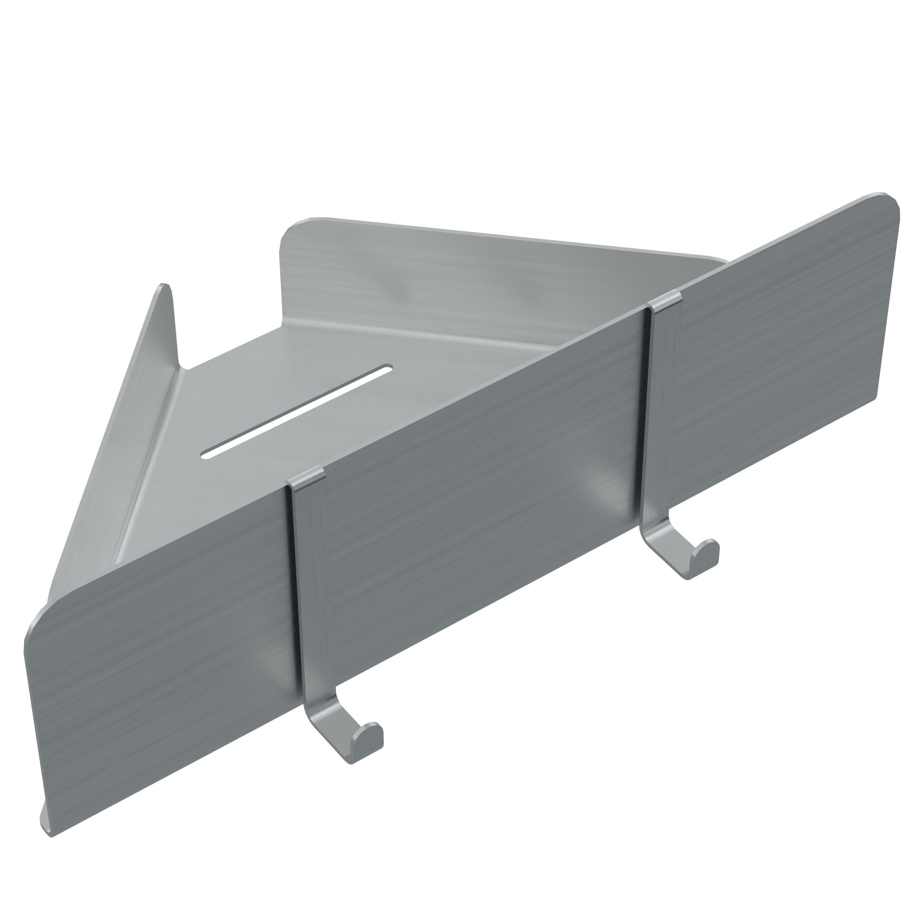 Dolvhin Duschablage ohne Bohren Ecke, Eckregal, Duschregal ecke ohne Bohren, Duschkorb, Badablage, Mit Wasser Ablaufrillen, Inkl. extra starkem Montage Klebeset