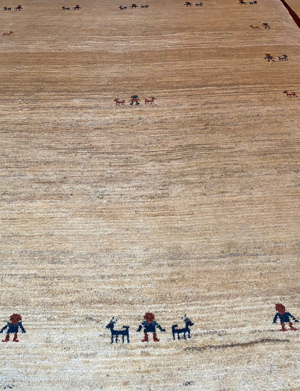 Perserteppich ungefärbten Orientteppich Schurwolle, Handgeknüpft 279x212 Handgesponnen im Persien Gabbeh Teppich Perser aus Schurwolle, Morgenlandbazar, Handgeknüpft