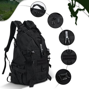 TAN.TOMI Wanderrucksack Wanderrucksack Trekkingrucksack Rucksack Outdoor, mit Gepolsterten Sowie Verstellbaren Ergonomischen Schultergurte