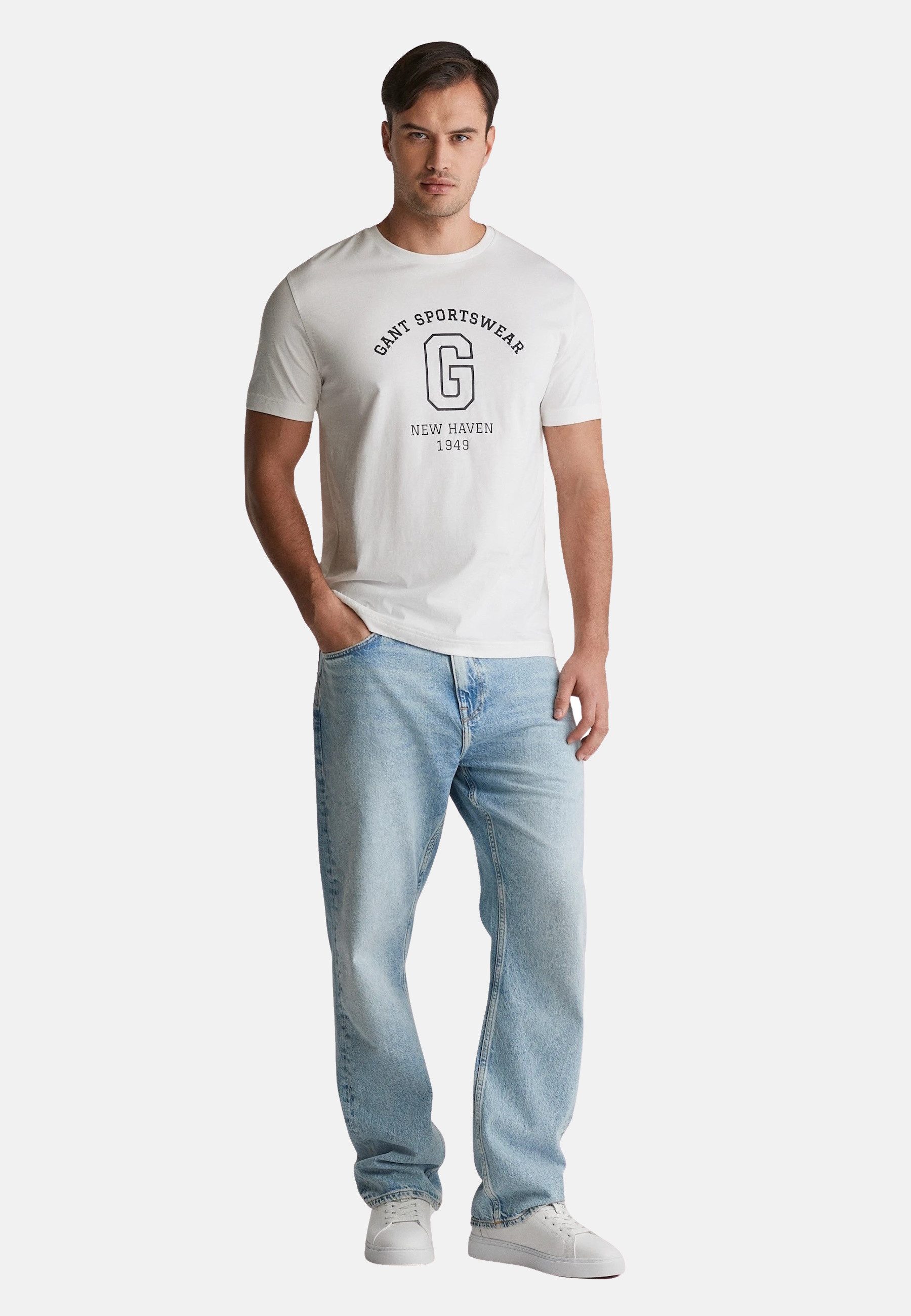 Gant T-Shirt T-Shirt Kurzarmshirt (1-tlg., 1) günstig online kaufen