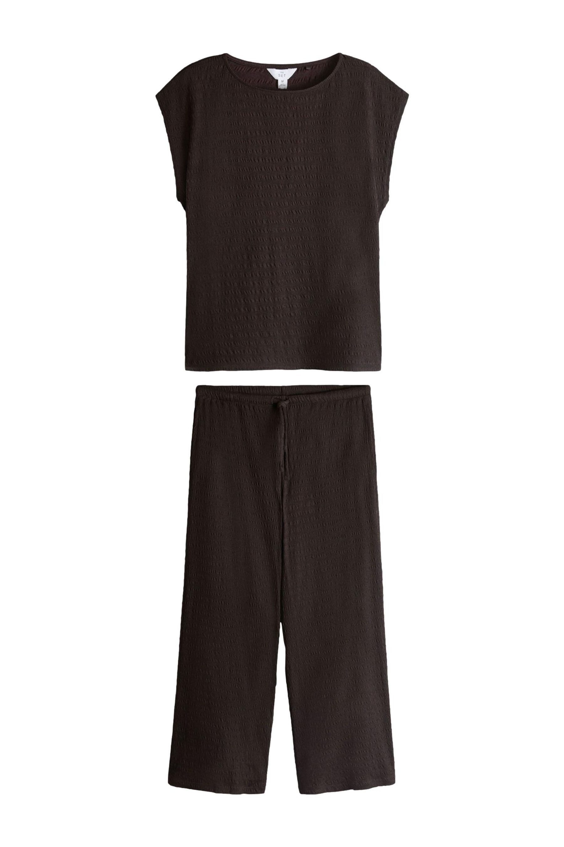 The Set Top & Hose The Set T-Shirt und weite Hose im 2er-Pack (2-tlg)