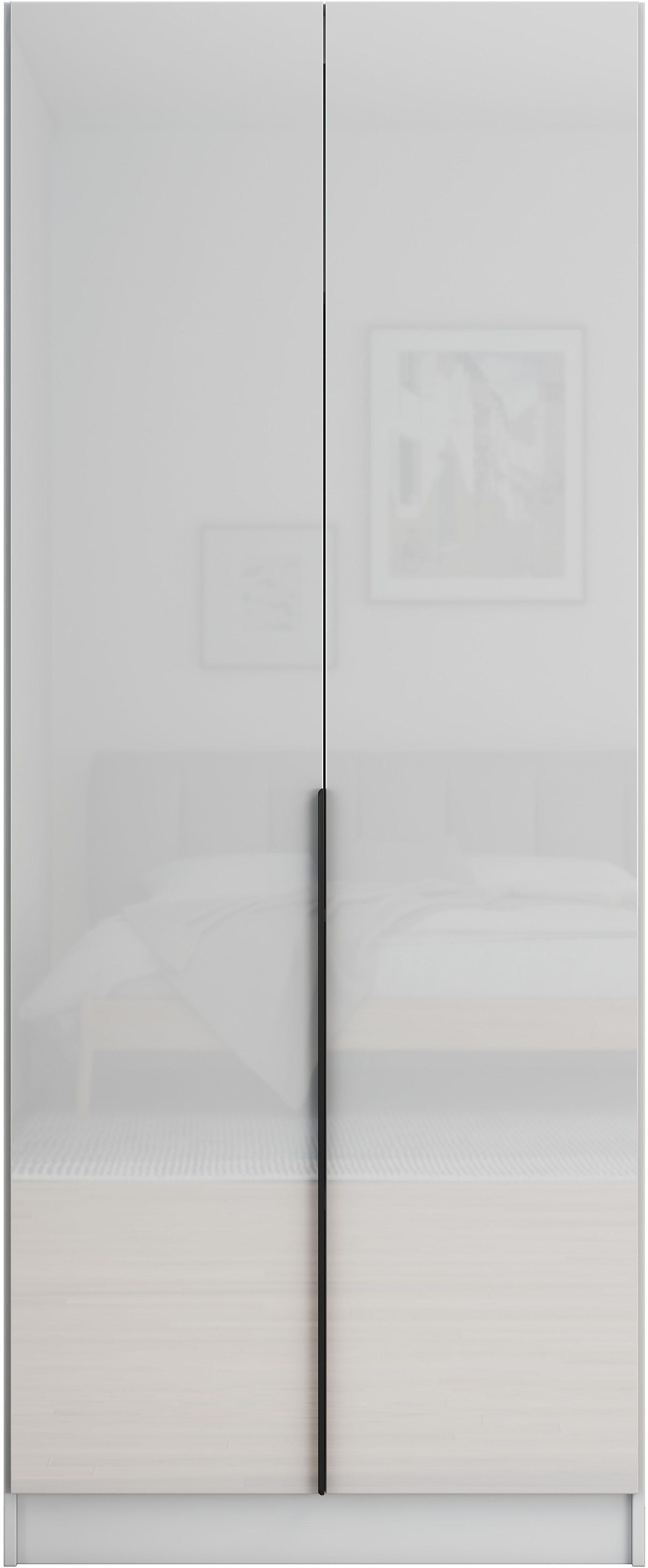 OTTO home Kleiderschrank Annor Schlafzimmerschrank Breite 82cm hochglanz Schrank Garderobe