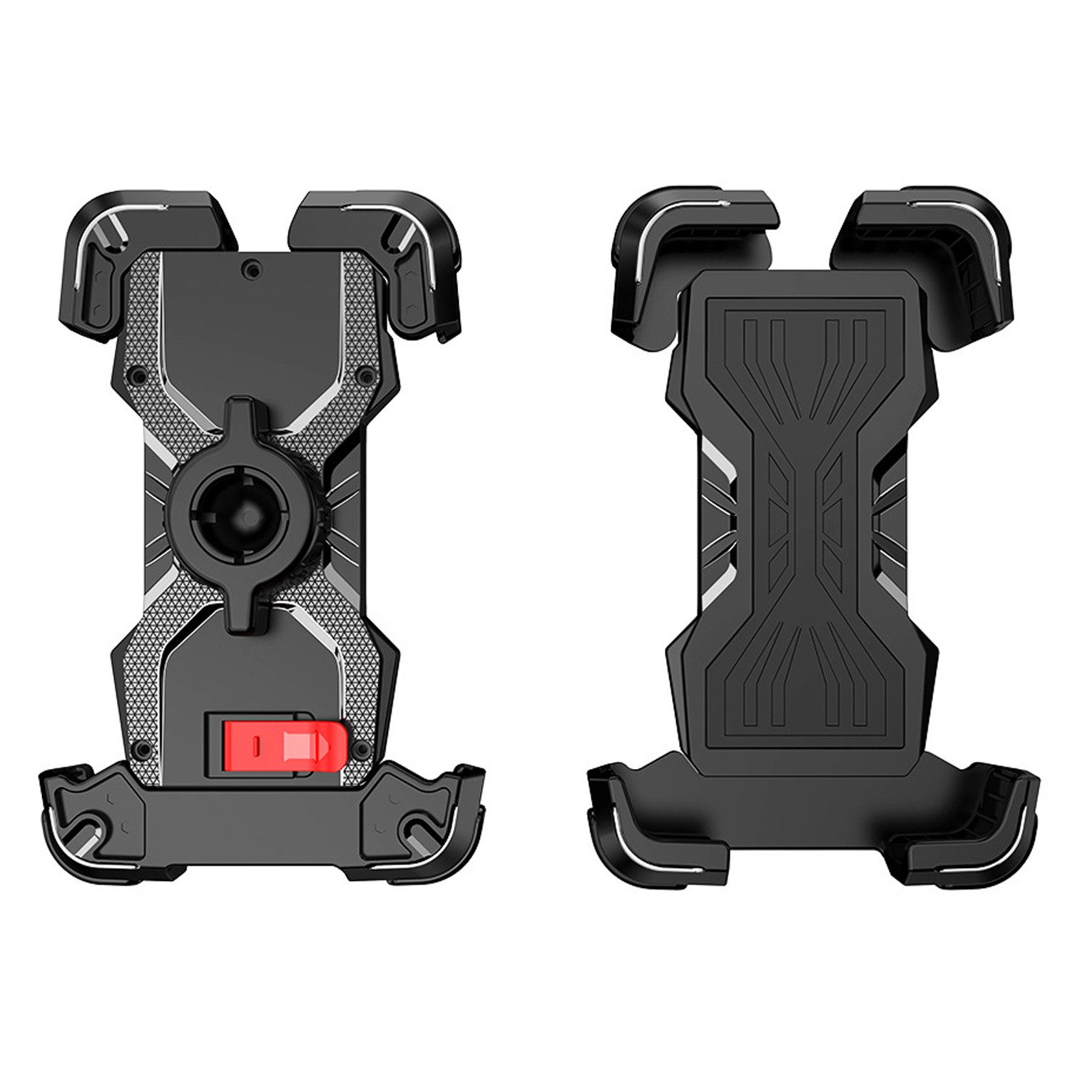 TUWENA Mobile Phone Holder for Motorcycle and Bicycle, 360° Rotation, Compatible with iPhone and Samsung Smartphones (up to 7 inches, for iPhone, Samsung, Huawei, and Xiaomi series phones, 360° Adjustable)