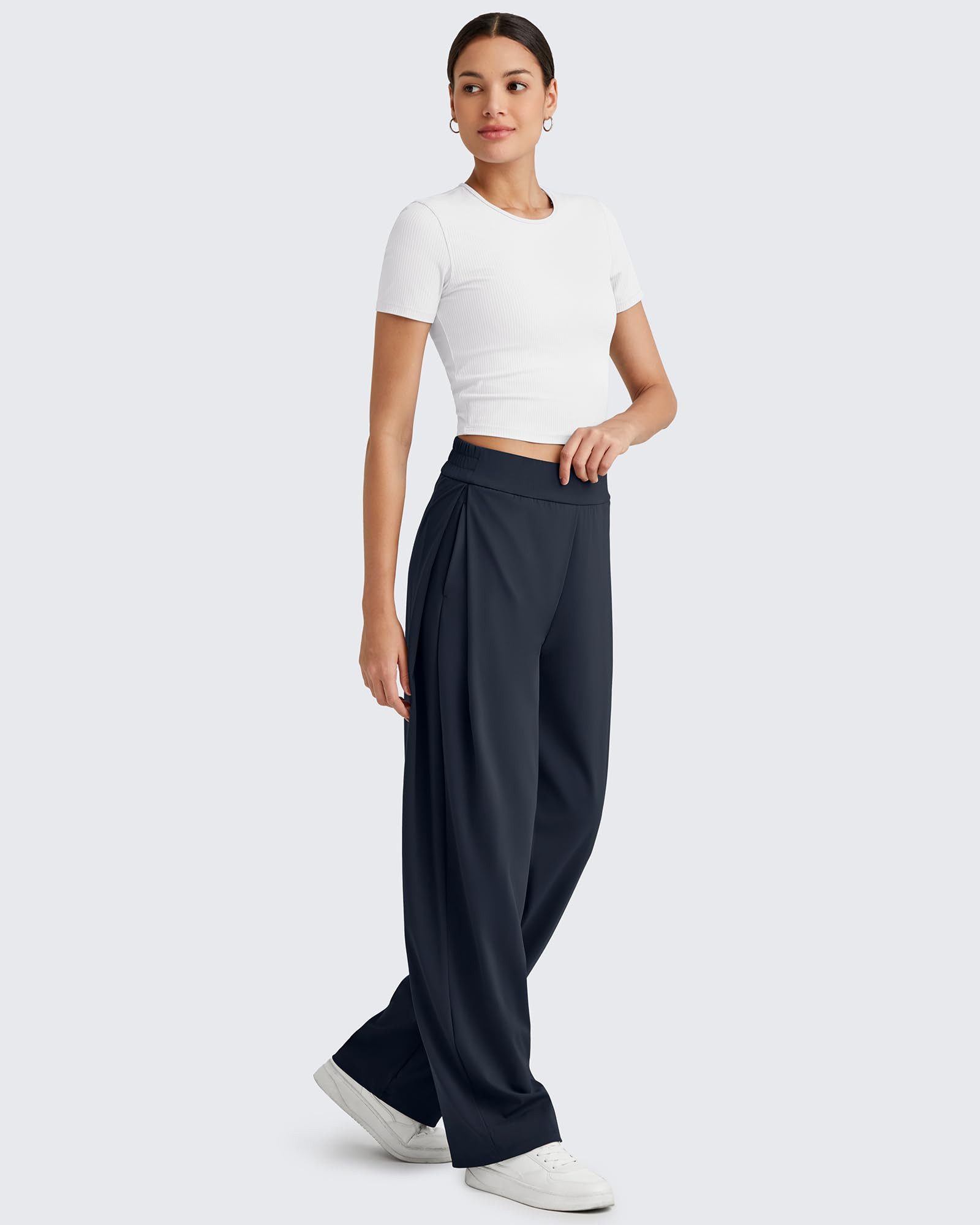 G4Free Palazzohose G4Free Damen Weite Business-Freizeithose, günstig online kaufen
