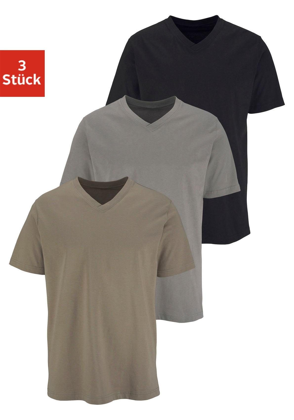shengli Herren Sommer T-Shirt Shirt Kurzarm Hemd Knopfleiste V-Ausschnitt Tiefem Ausschnitt Slim Fit Kurzarm-Sweatshirt Unterhemd S-5XL