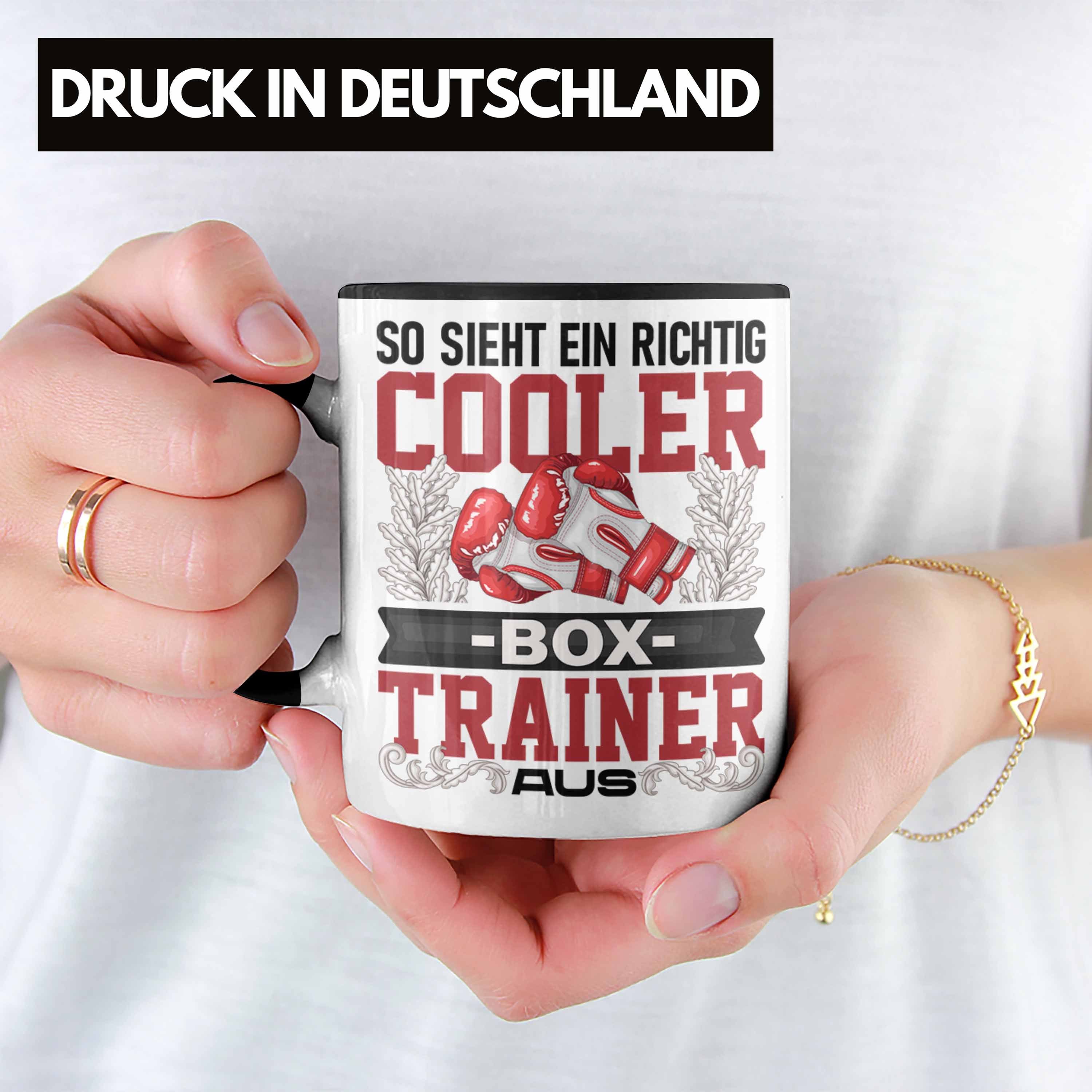 Trendation Tasse Box Trainer Tasse Geschenk Boxtrainer Geschenkidee Trainer Coach – Bild 2 von 5