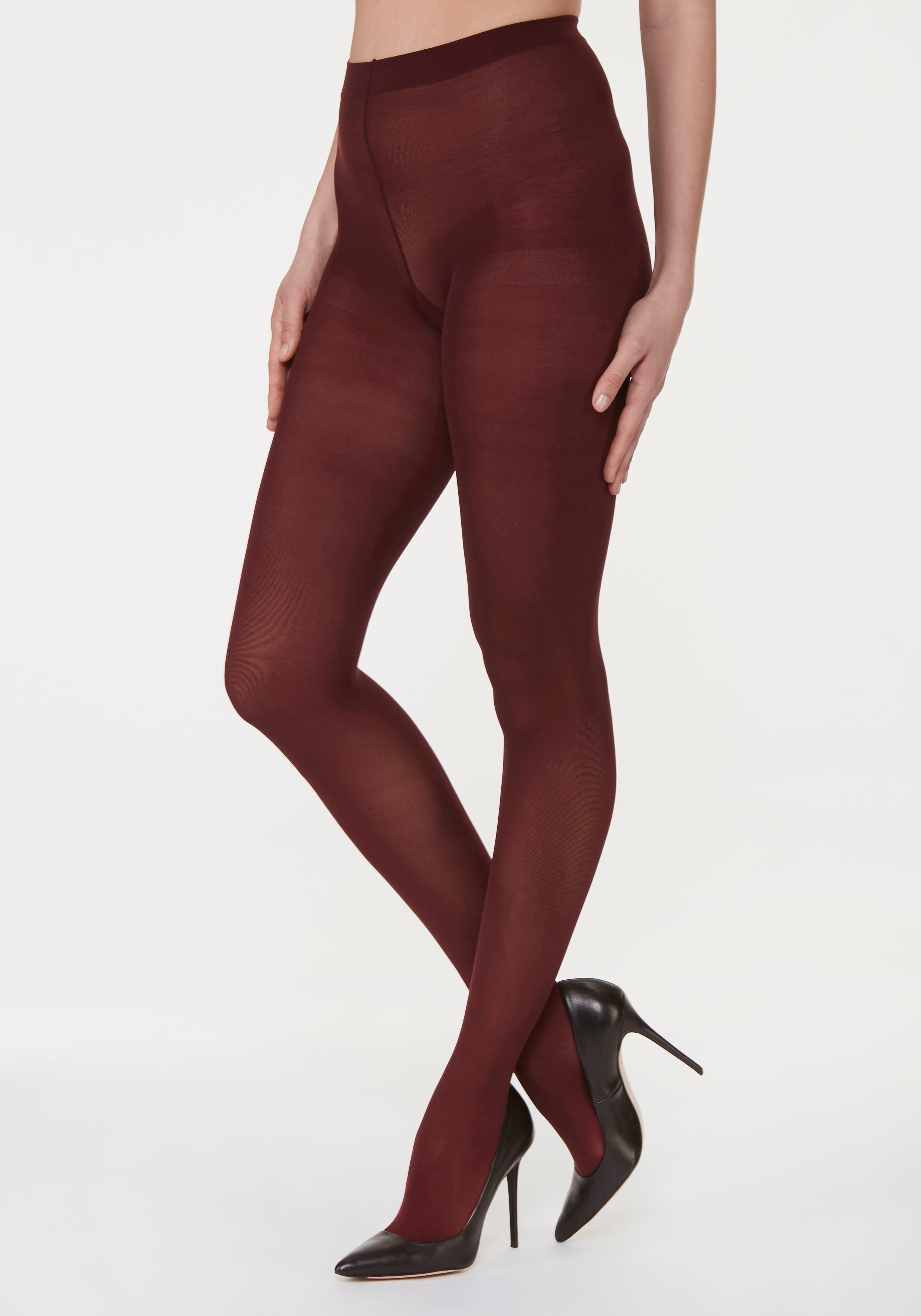 Vivance by Lascana Feinstrumpfhose bunte Damen Strumpfhose 50den semiblickdicht bis Gr. 52/54 50 DEN (Packung 1 St) in schönen Farben erhältlich