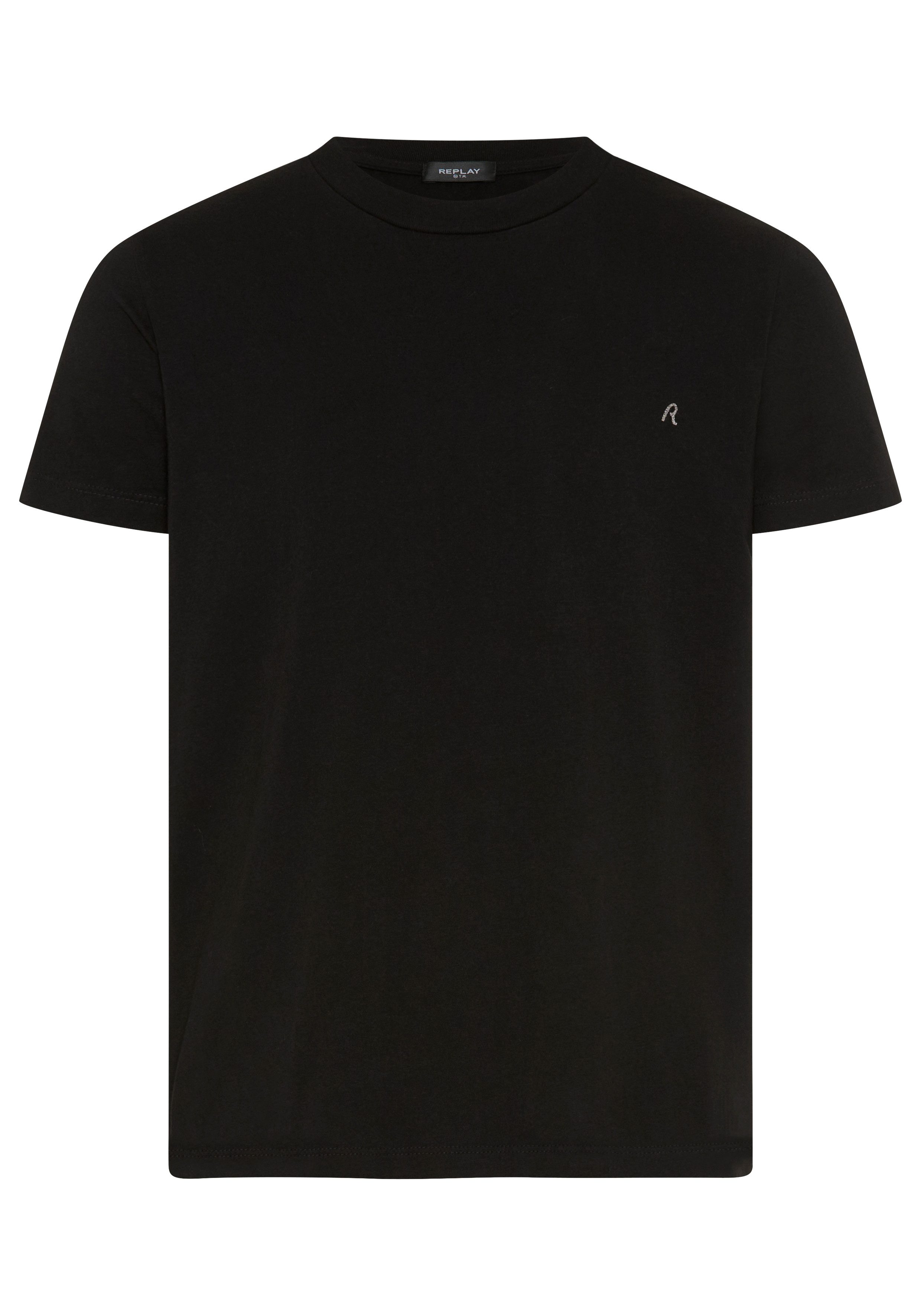 Replay T-Shirt in Baumwollqualität