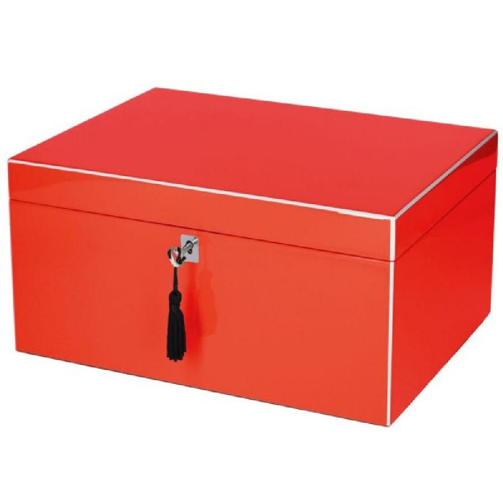 Giftcompany Schmuckkassette Schmuckkasten Schmuckbox Tang Rot (31x23cm)