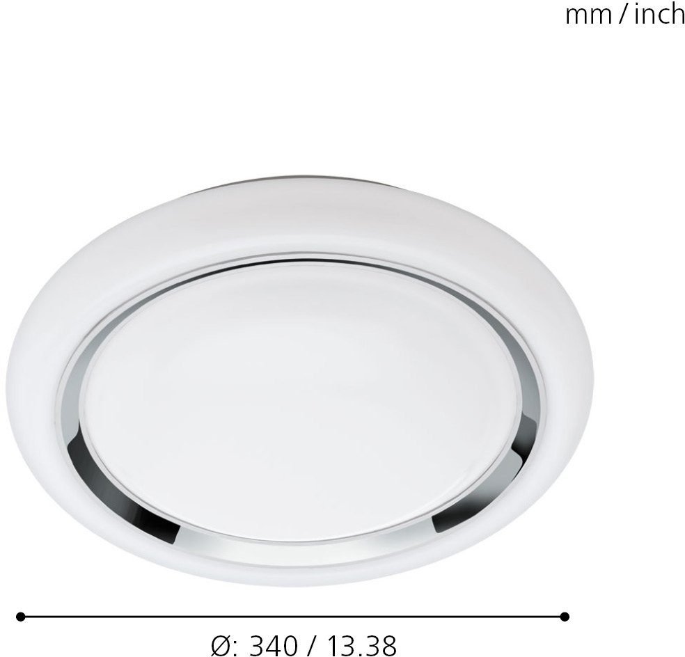 EGLO LED Deckenleuchte CAPASSO-C, Dimmfunktion, Memoryfunktion, günstig online kaufen