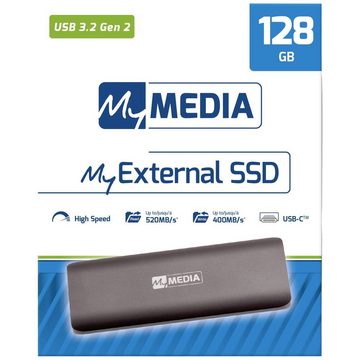 MyMedia MyExternal - 128 GB - M.2 - USB Typ-C - 3.2 Gen 2 externe SSD