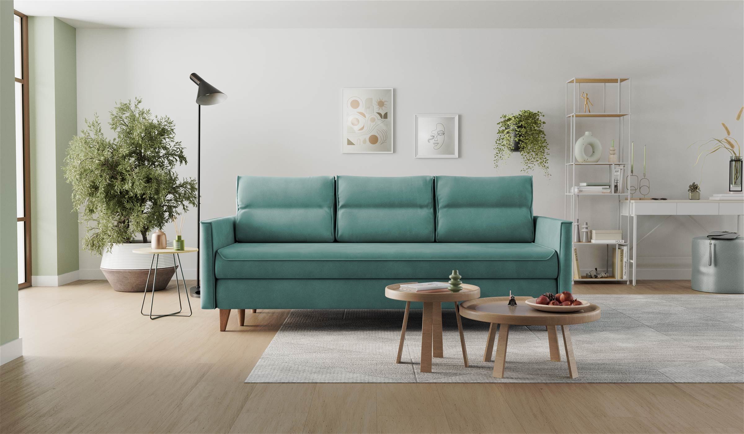 Hygger Möbelhaus Schlafsofa Loki mit Schlaffunktion günstig online kaufen
