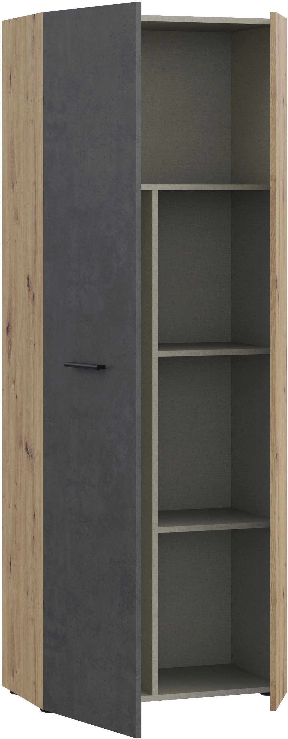 FORTE Mehrzweckschrank NET306 Mehrzweckschrank, inklusive Einlegböden, verschiedene Dekore – Bild 4 von 5