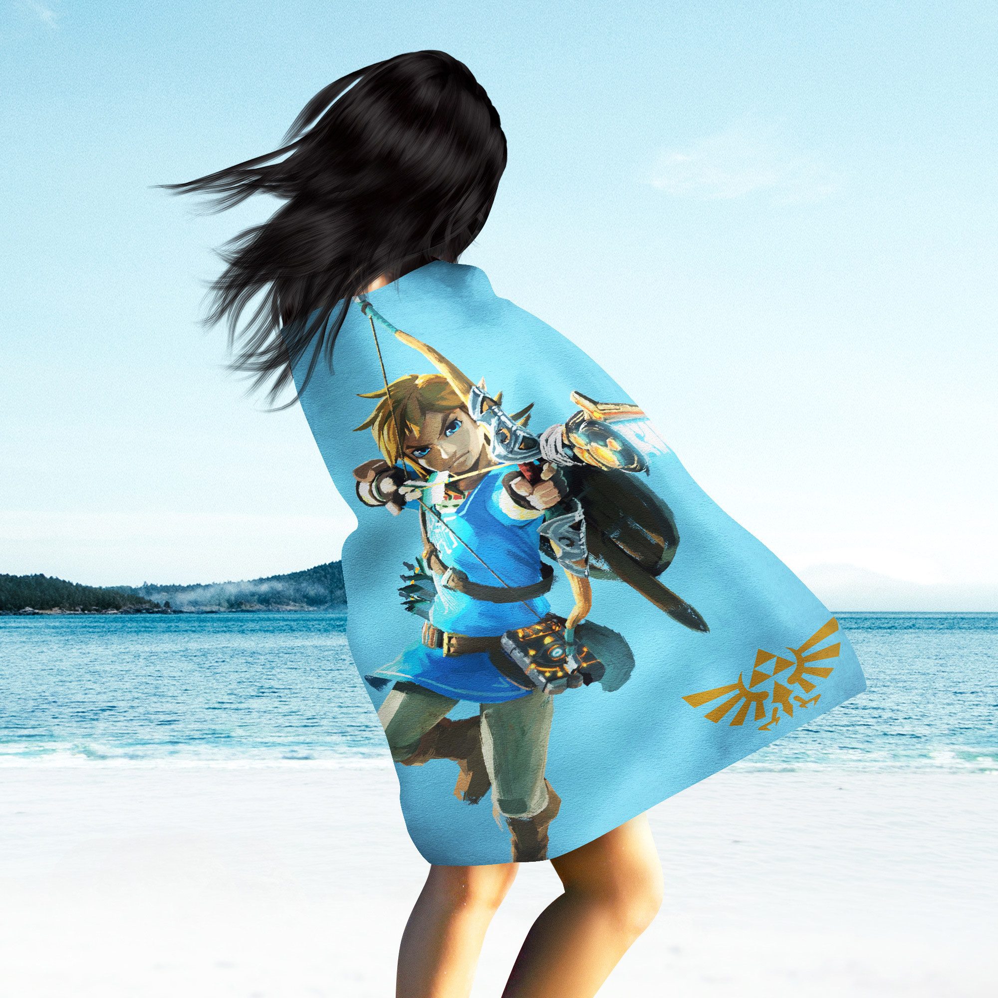 Kinderdecke The Legend of Zelda Decke Arrow 160x200 cm Kuscheldecke Fleeced günstig online kaufen