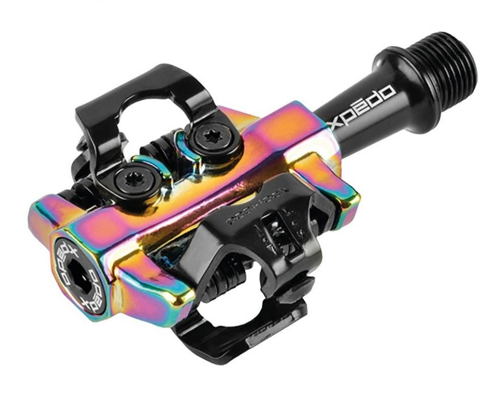 Xpedo Klickpedale Xpedo Pedal Clipless CXR oilslick 9/16 Zoll XMF10AC