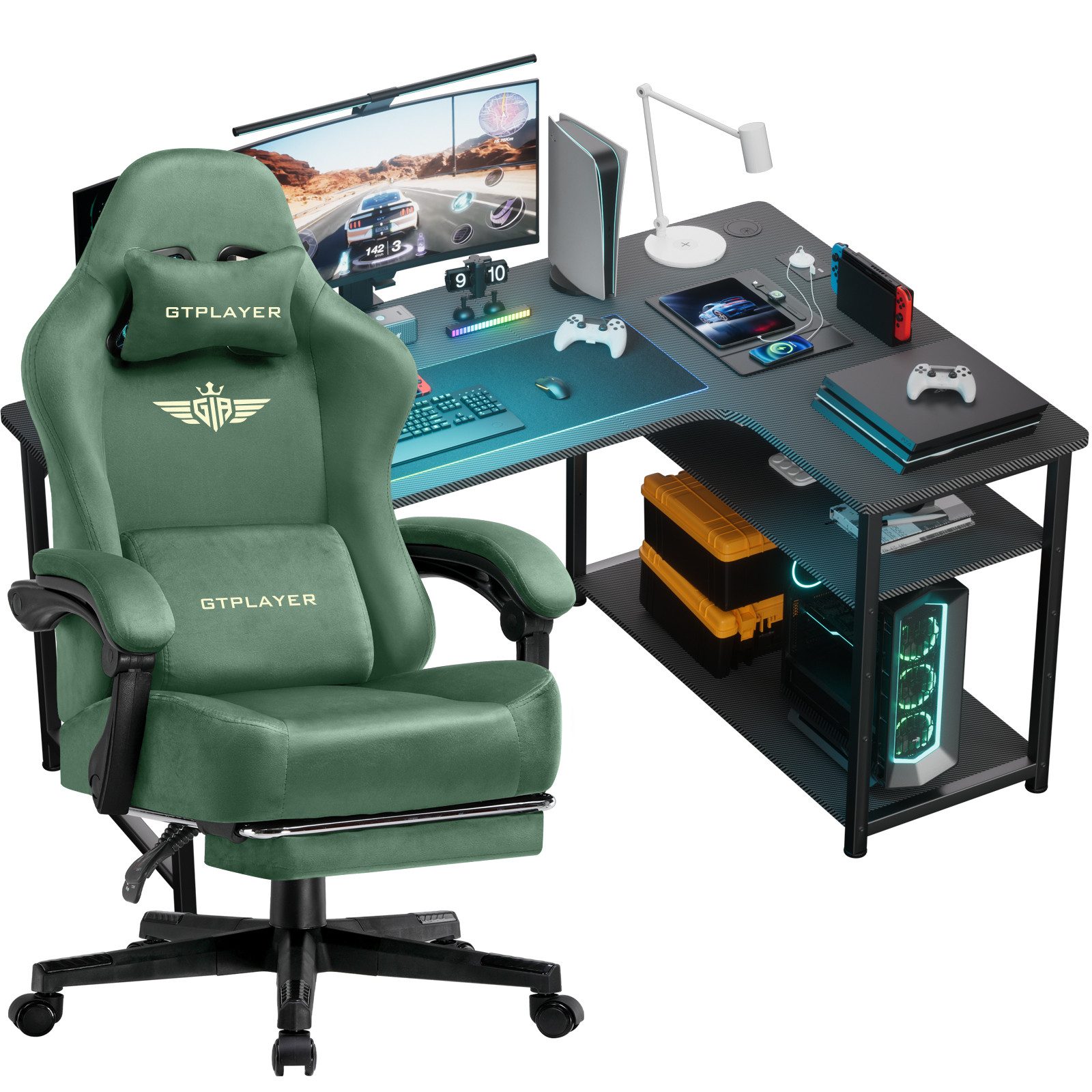 GTPLAYER Gamingtisch Gaming Tisch + Gaming günstig online kaufen