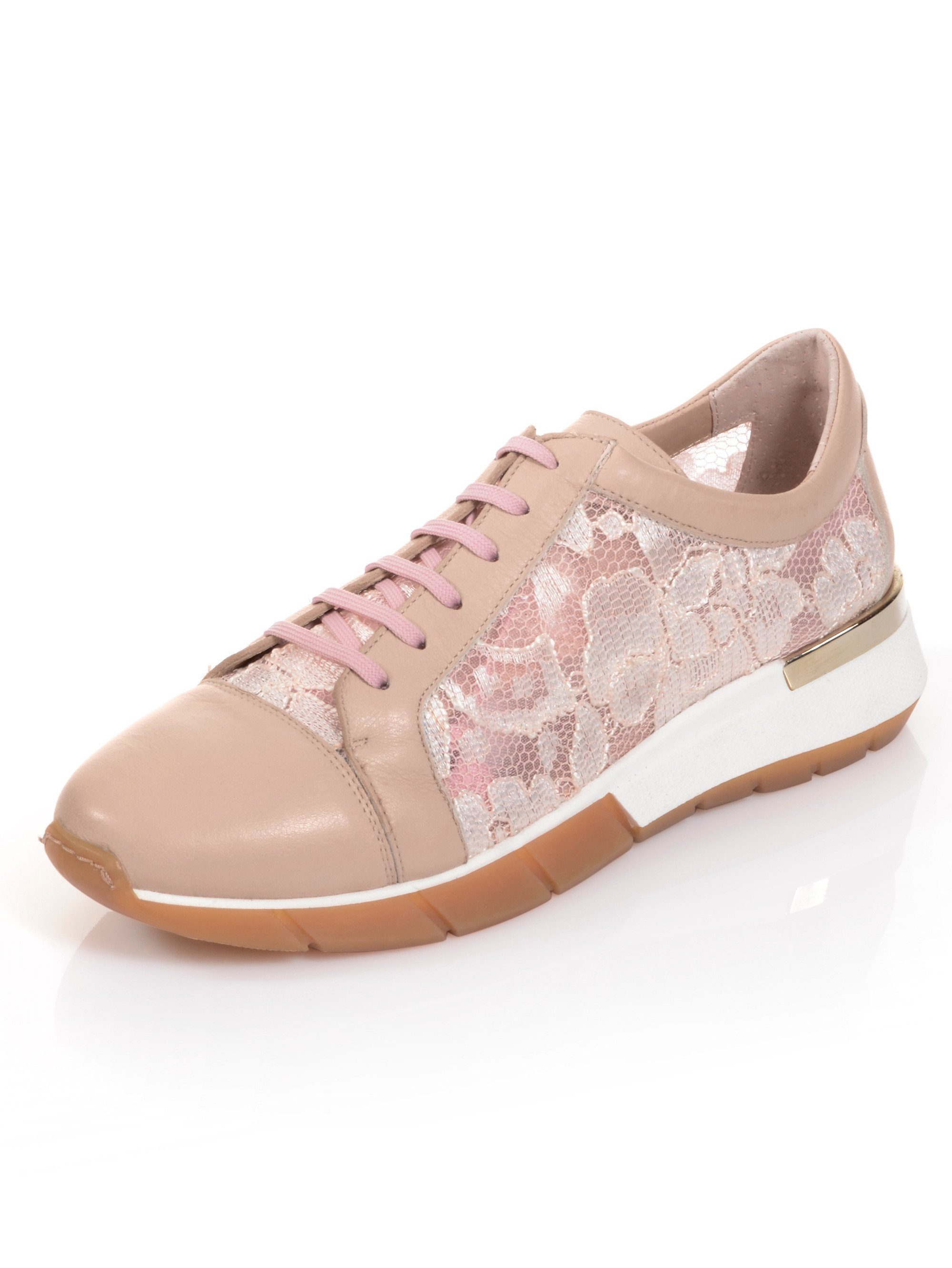 Netzeinsatz Online Moda Leicht Transparentem Mit Alba Kaufen Sneaker 5jARq43L