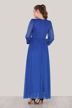 Modabout Abendkleid Langes Maxikleid Sommerkleid für Damen - NELB0063D2276SKS (1-tlg)