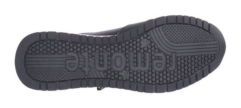 komfortabler schwarz mit Remonte Soft-Foam Sneaker Ausrüstung