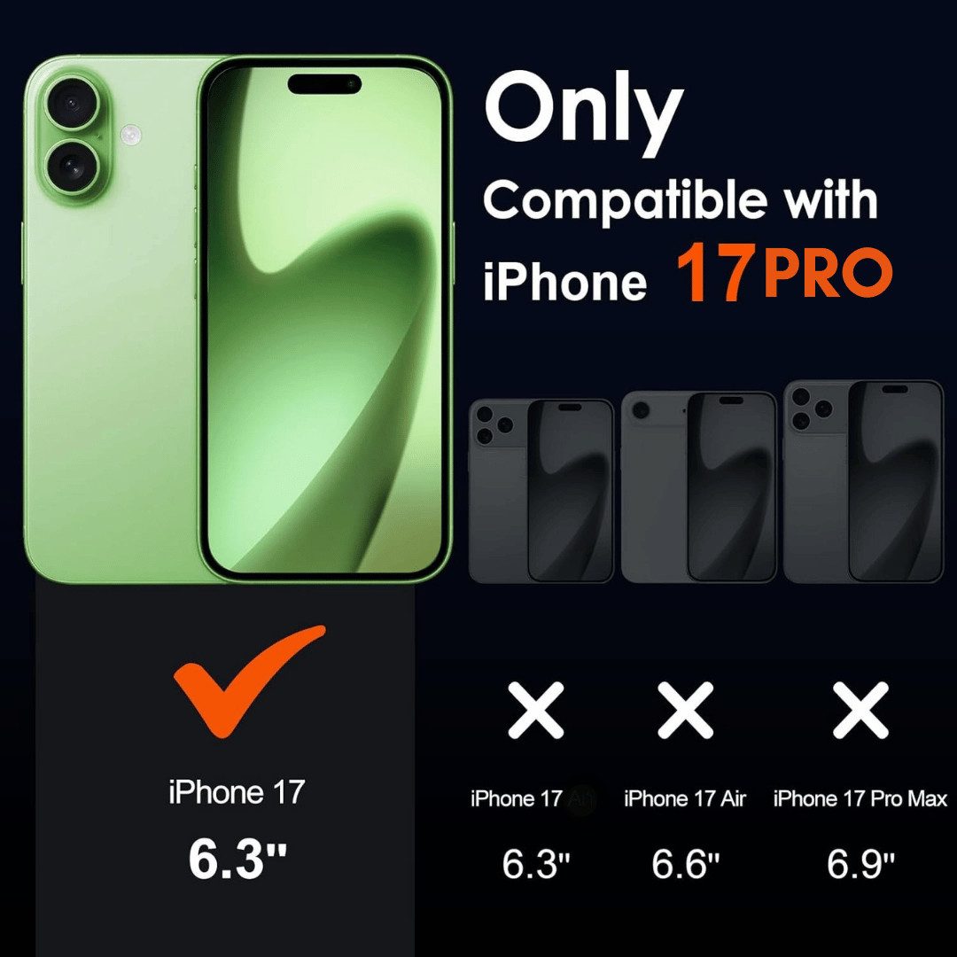 SmartUP Displayschutzglas 2X Schutzglas für iPhone 17 Pro Display Kamera Panzerfolie Full Screen für iPhone 17 Pro, 4 Stück, Rundumschutz, passgenaue Verarbeitung