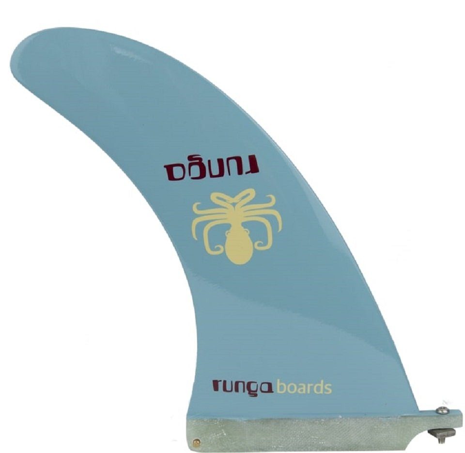Runga-Boards SUP-Board Runga TIIWAI Finnen-Set) Board Up Stand & WOOD Allrounder, SUP, Hard coiled Paddling (Inkl. 3-tlg. zebrano leash