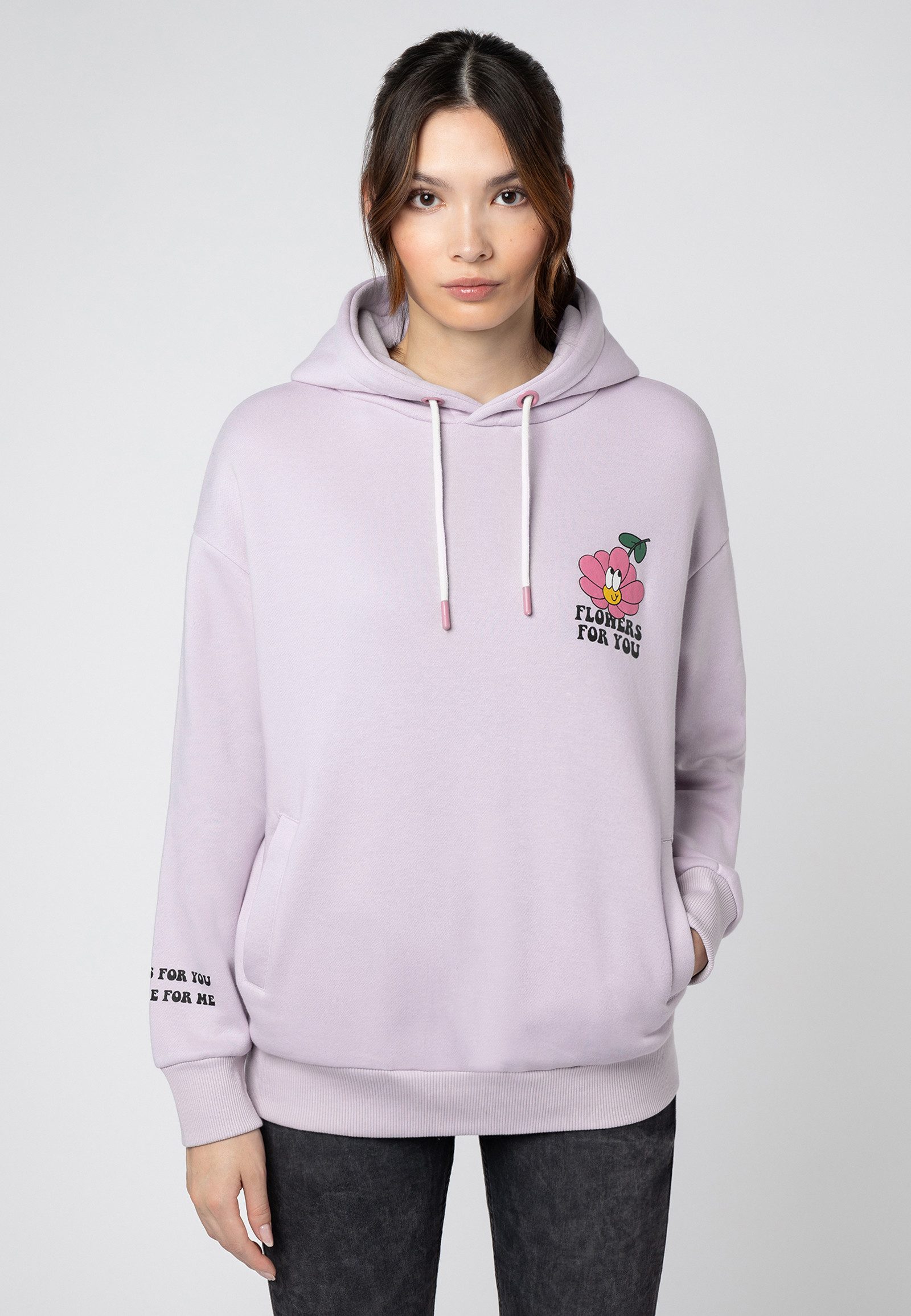 SUBLEVEL Kapuzenpullover Hoodie Backprint Sweater, Kapuzensweatshirt günstig online kaufen